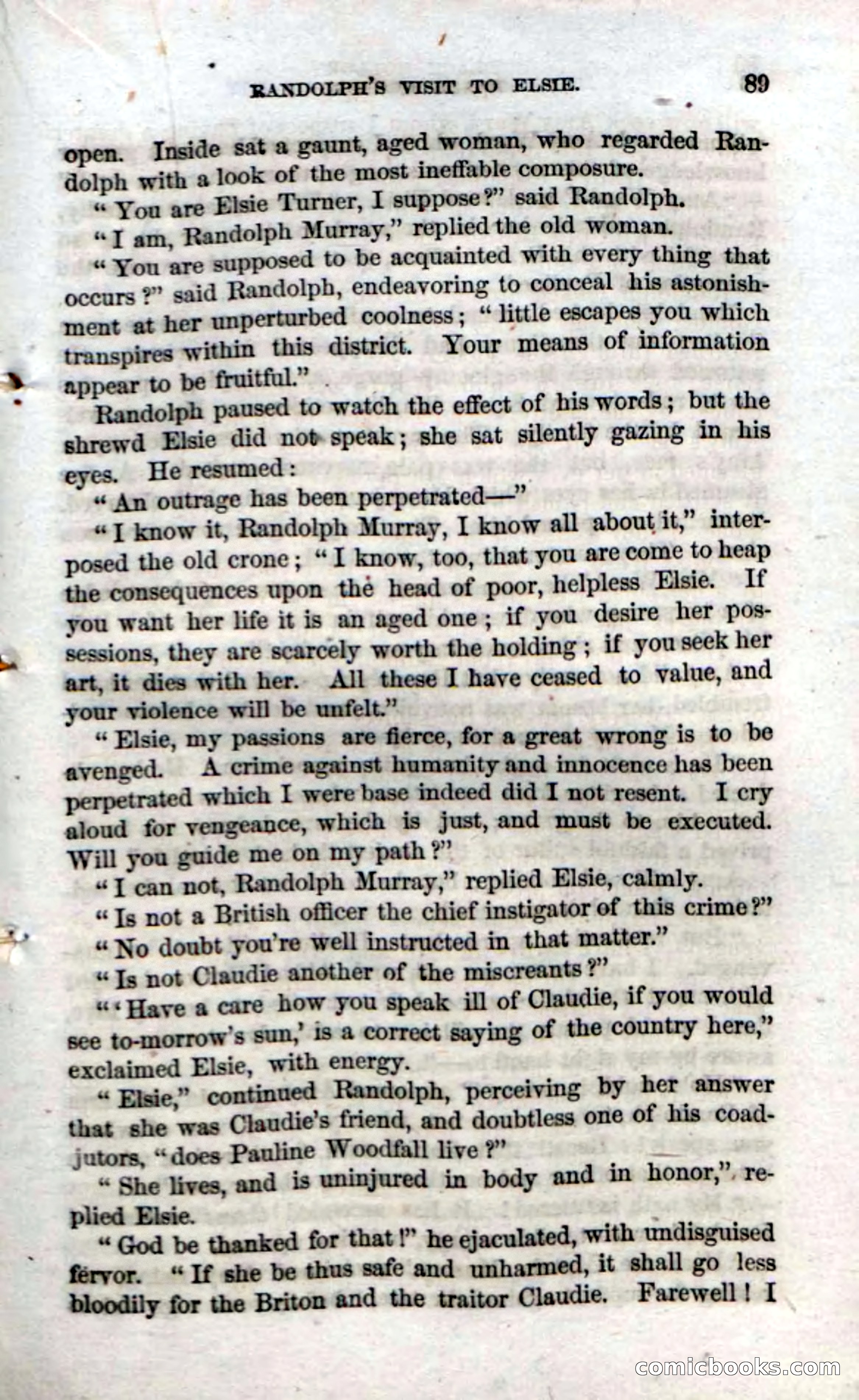 Beadle's Dime Novels No. 69: Black Hollow — page 87 of 100