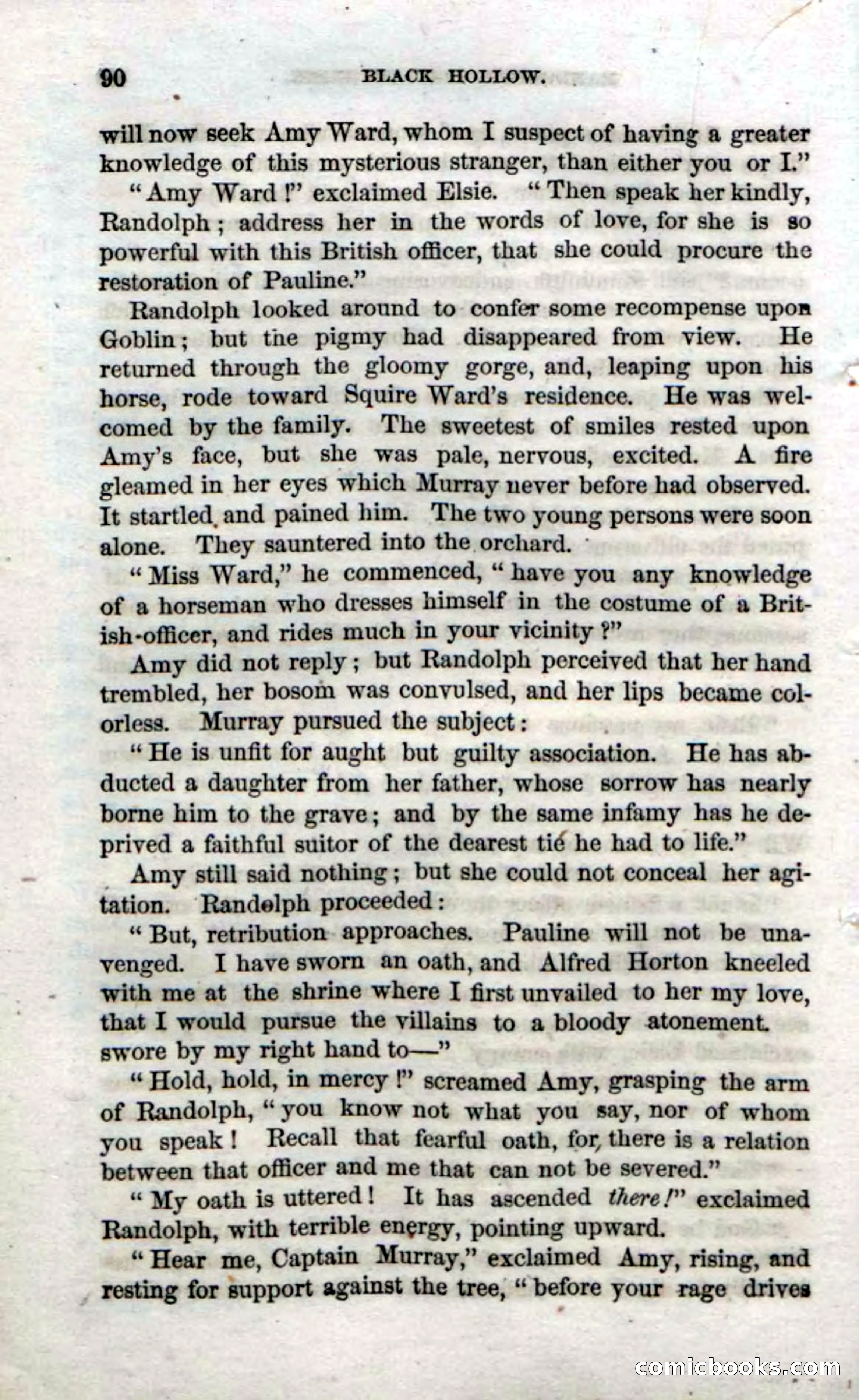 Beadle's Dime Novels No. 69: Black Hollow — page 88 of 100