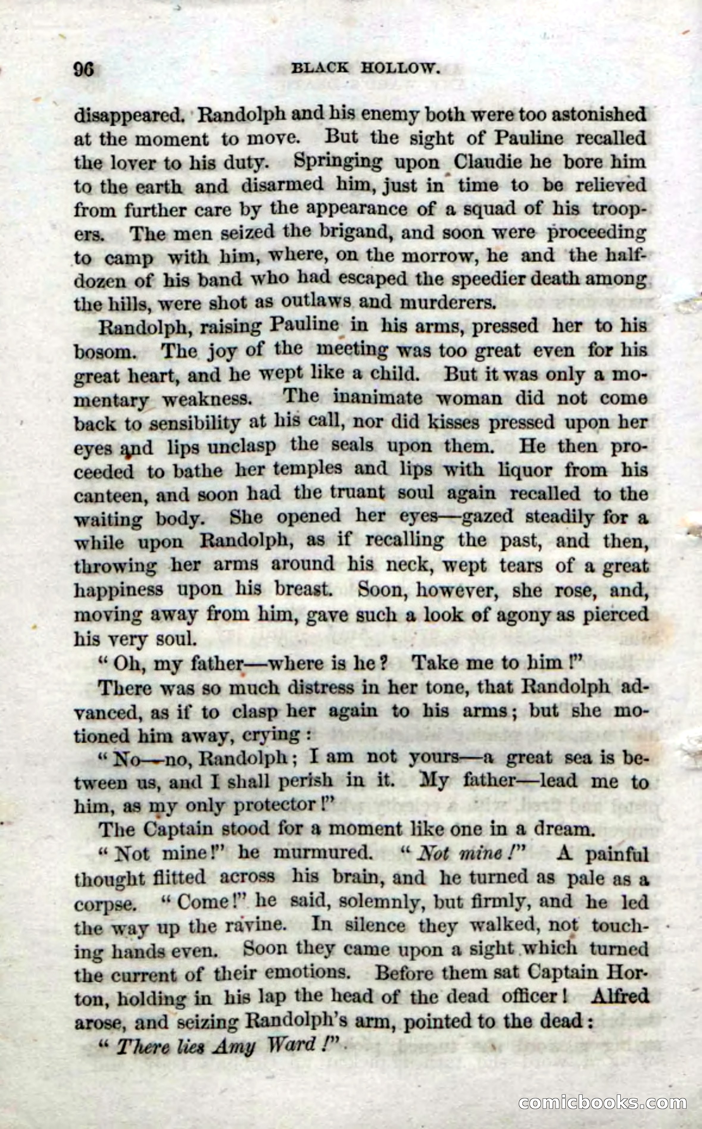 Beadle's Dime Novels No. 69: Black Hollow — page 94 of 100