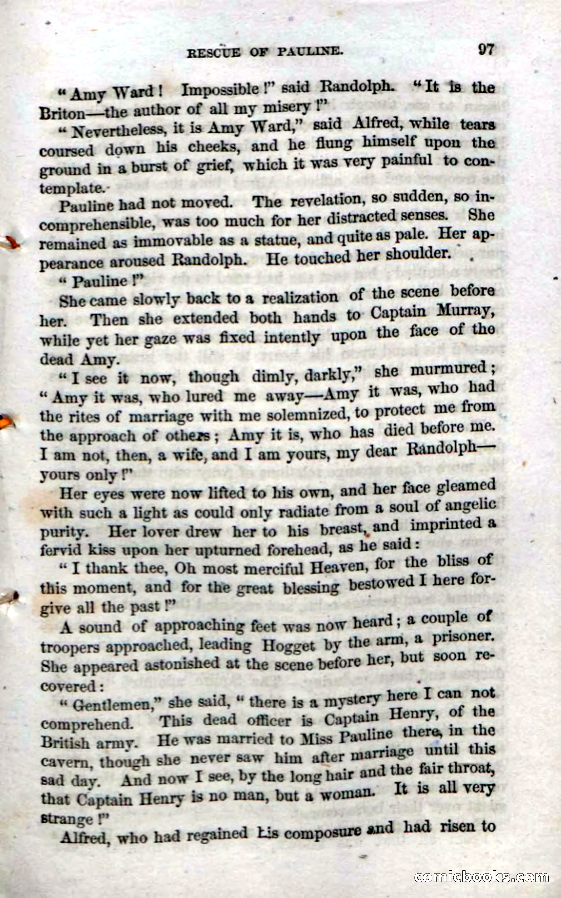 Beadle's Dime Novels No. 69: Black Hollow — page 95 of 100