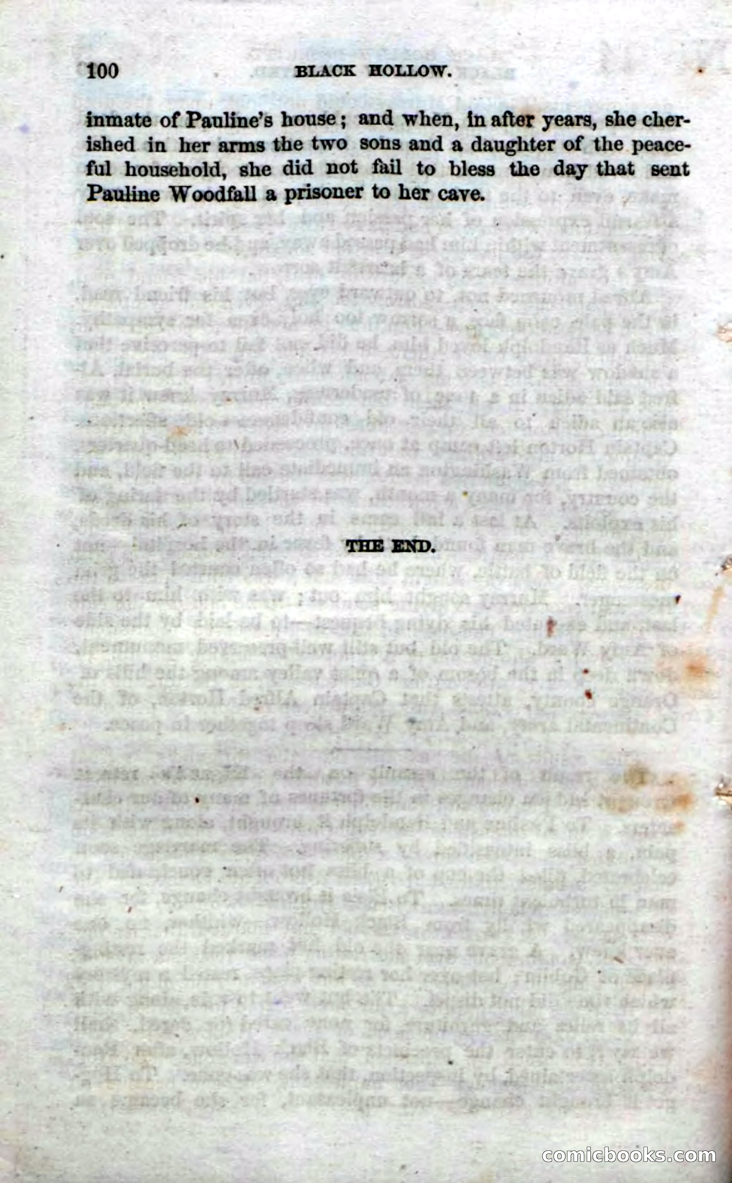 Beadle's Dime Novels No. 69: Black Hollow — page 98 of 100