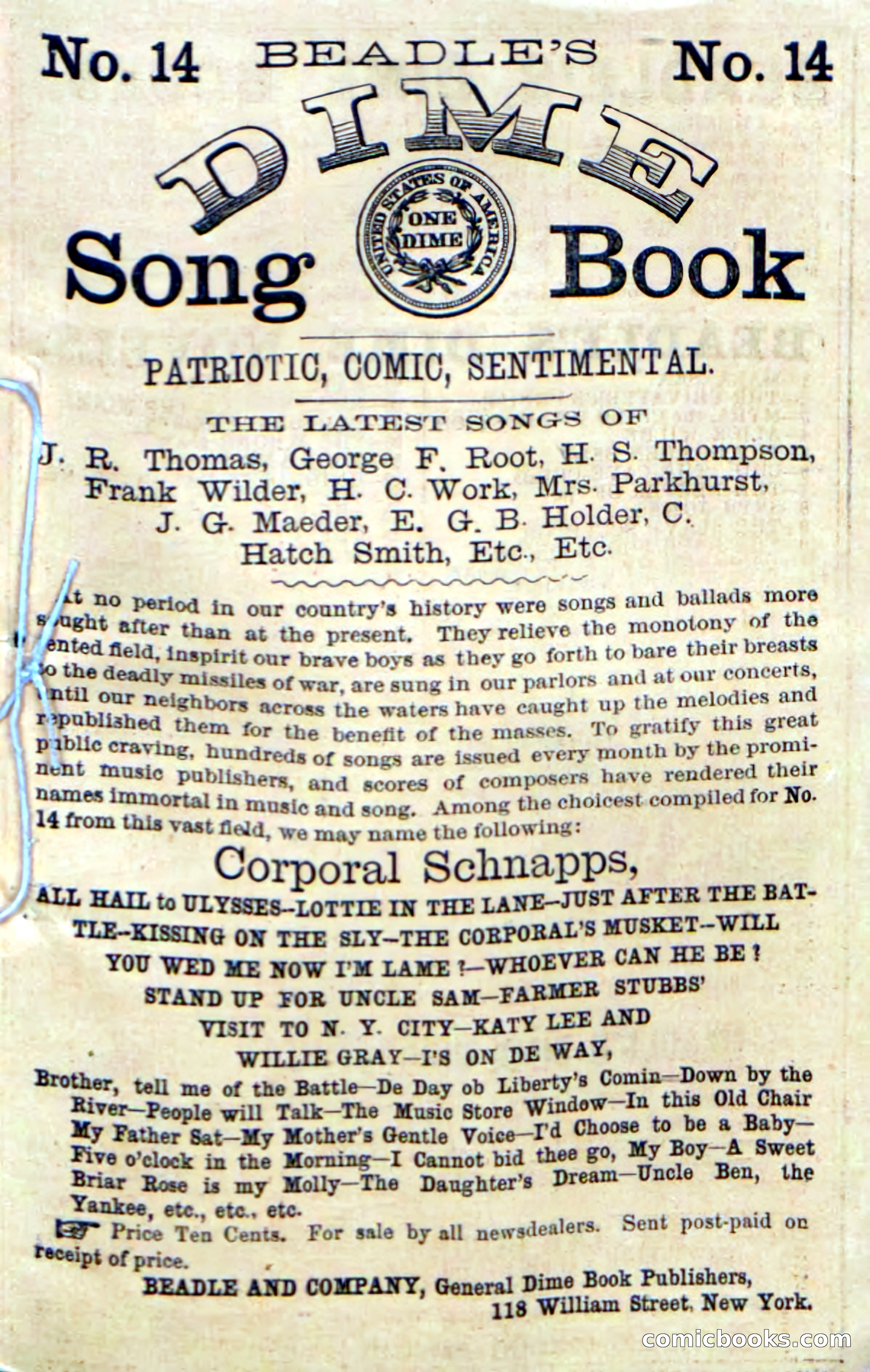 Beadle's Dime Novels No. 69: Black Hollow — page 99 of 100