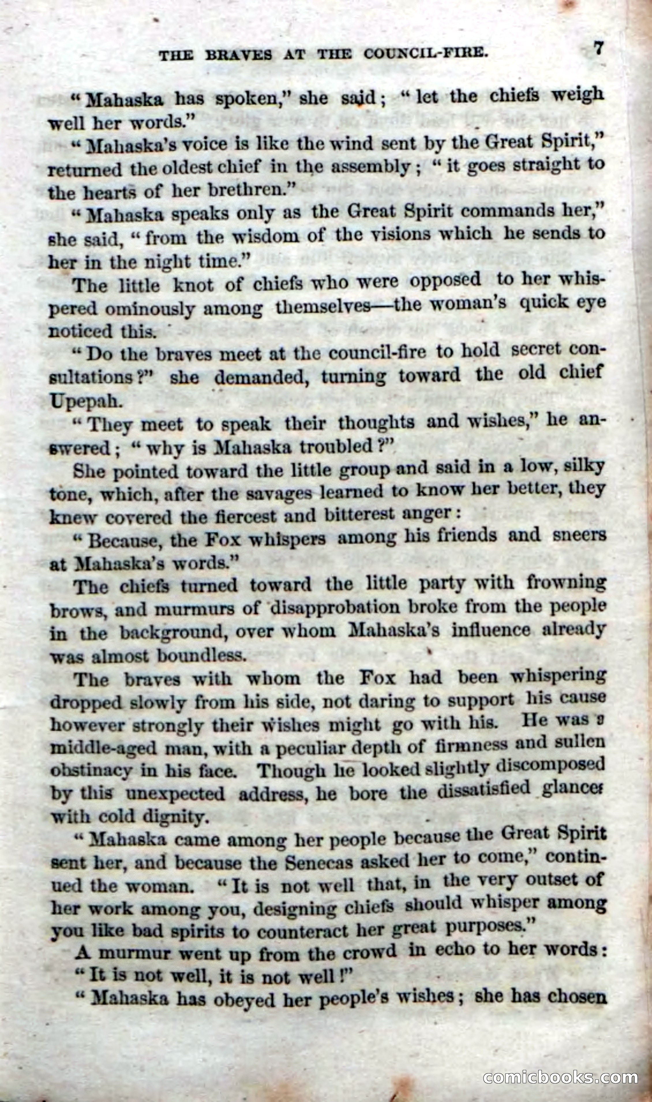Beadle's Dime Novels No. 70: The Indian Queen — page 9 of 102