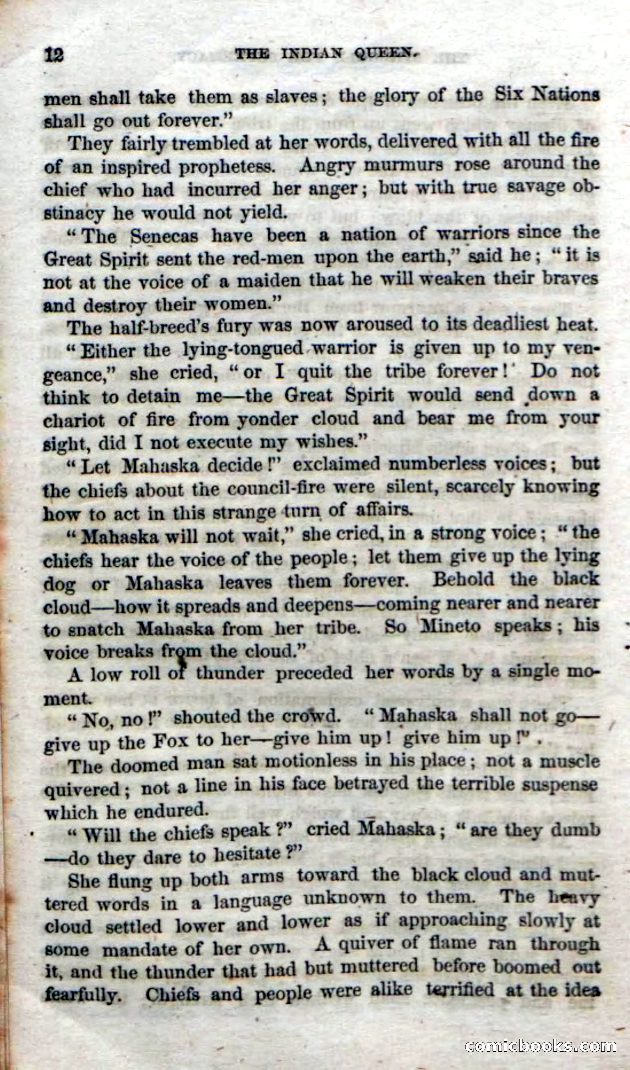 Beadle's Dime Novels No. 70: The Indian Queen — page 14 of 102