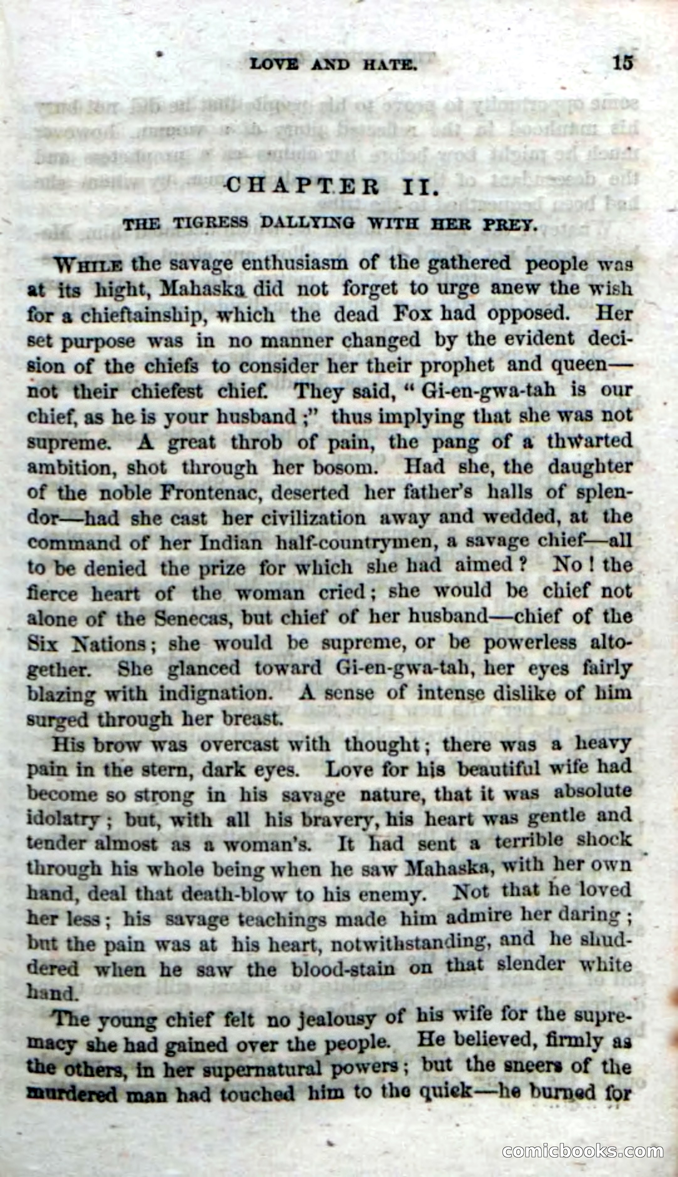 Beadle's Dime Novels No. 70: The Indian Queen — page 17 of 102
