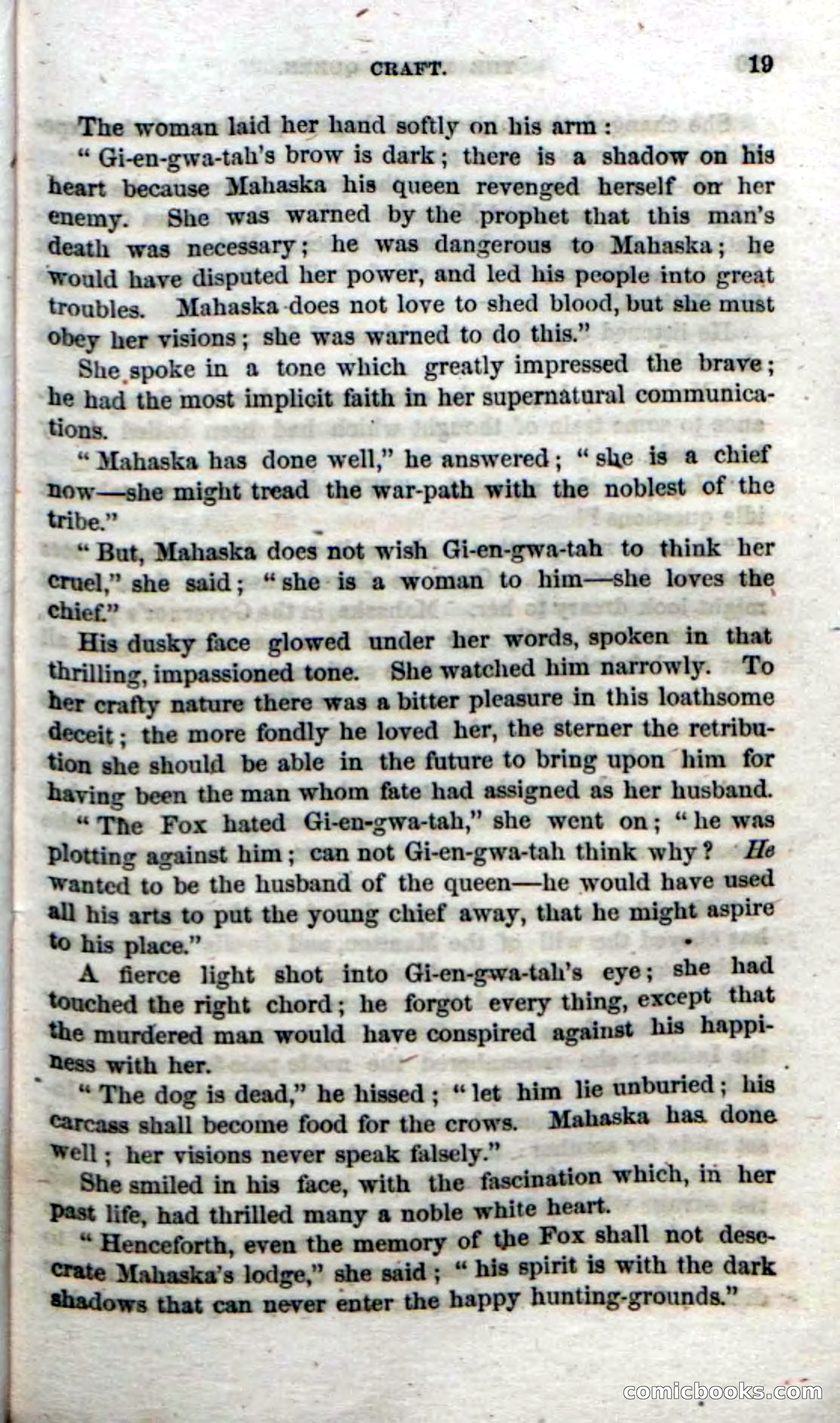 Beadle's Dime Novels No. 70: The Indian Queen — page 21 of 102