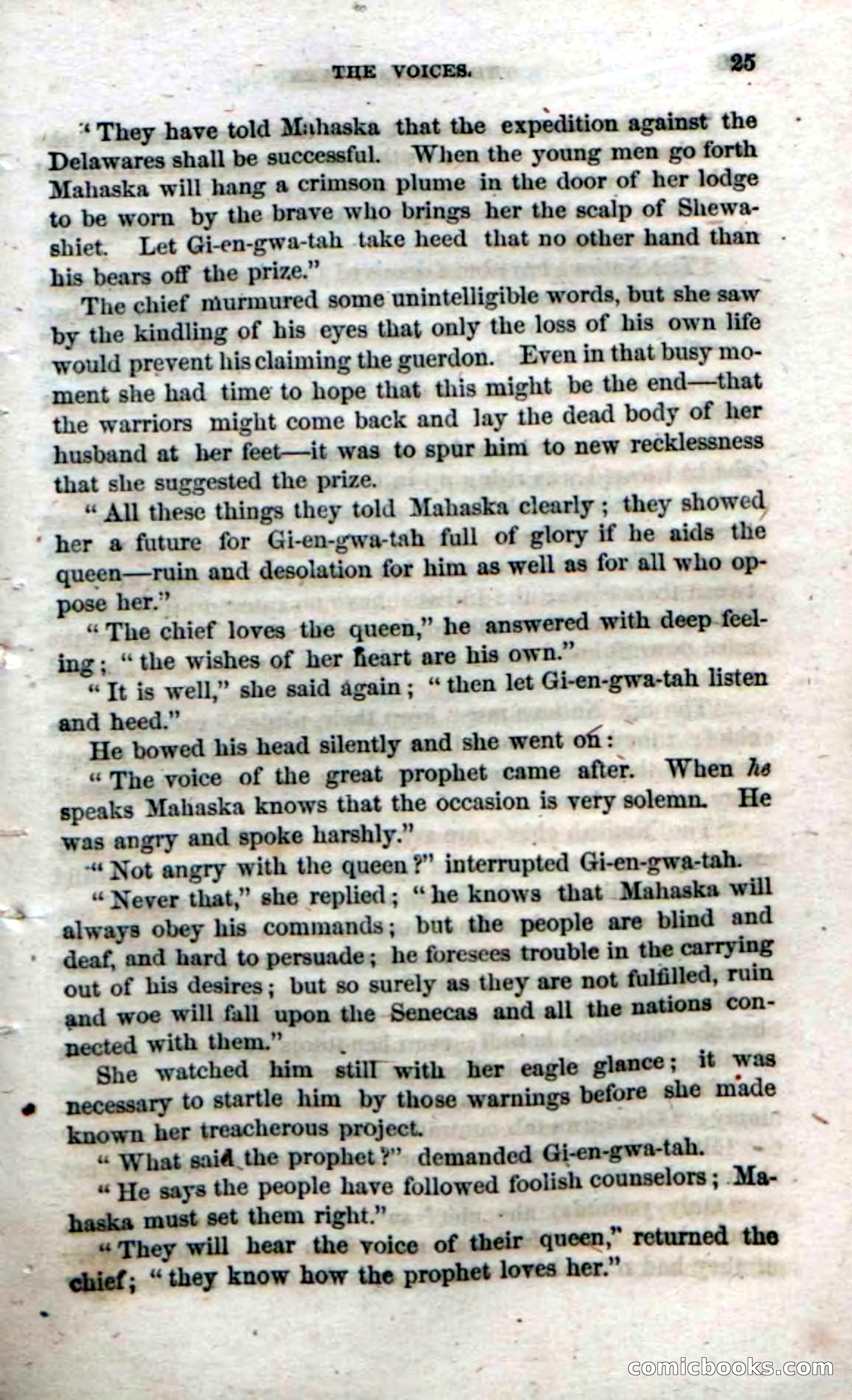Beadle's Dime Novels No. 70: The Indian Queen — page 27 of 102