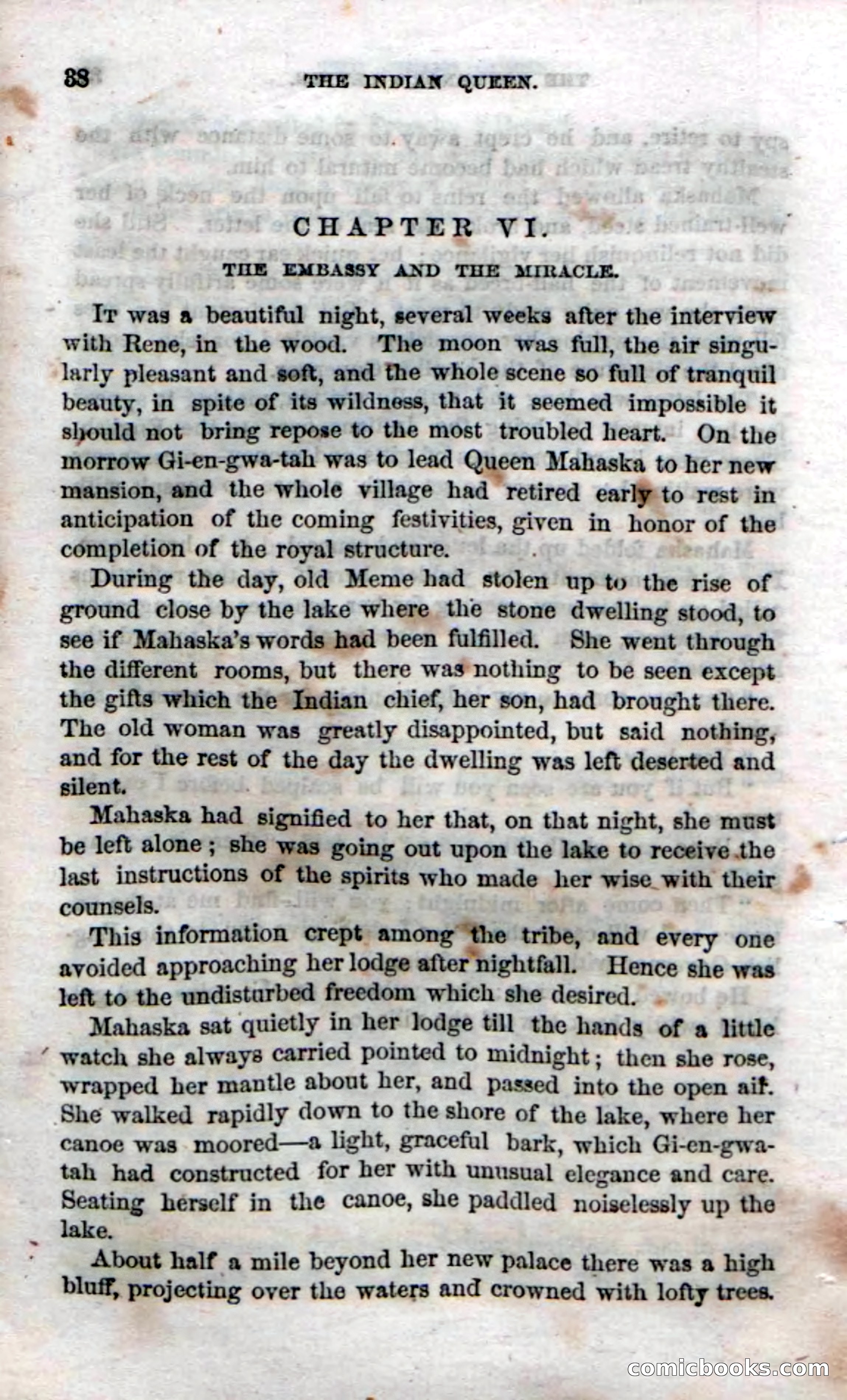 Beadle's Dime Novels No. 70: The Indian Queen — page 40 of 102
