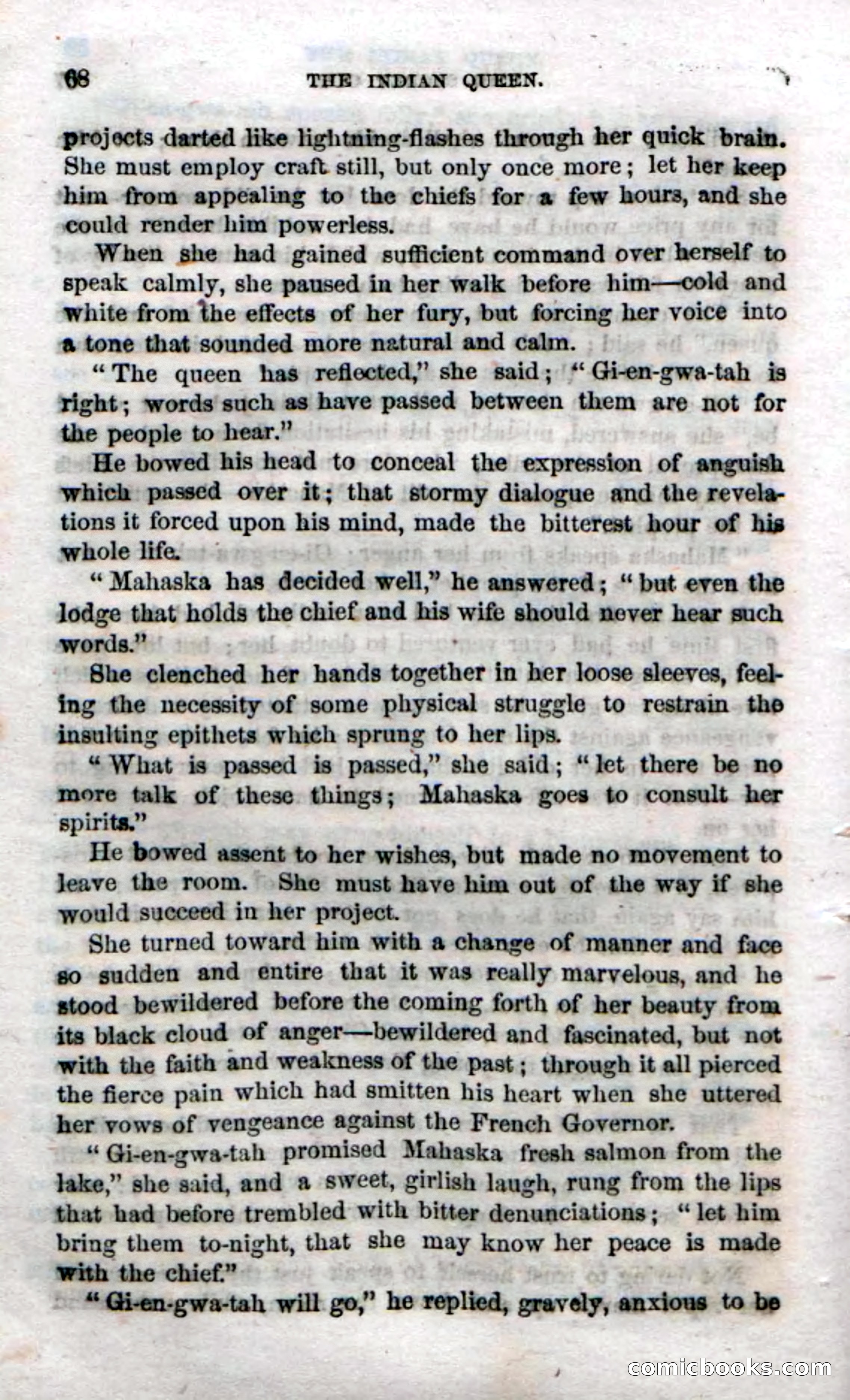 Beadle's Dime Novels No. 70: The Indian Queen — page 70 of 102