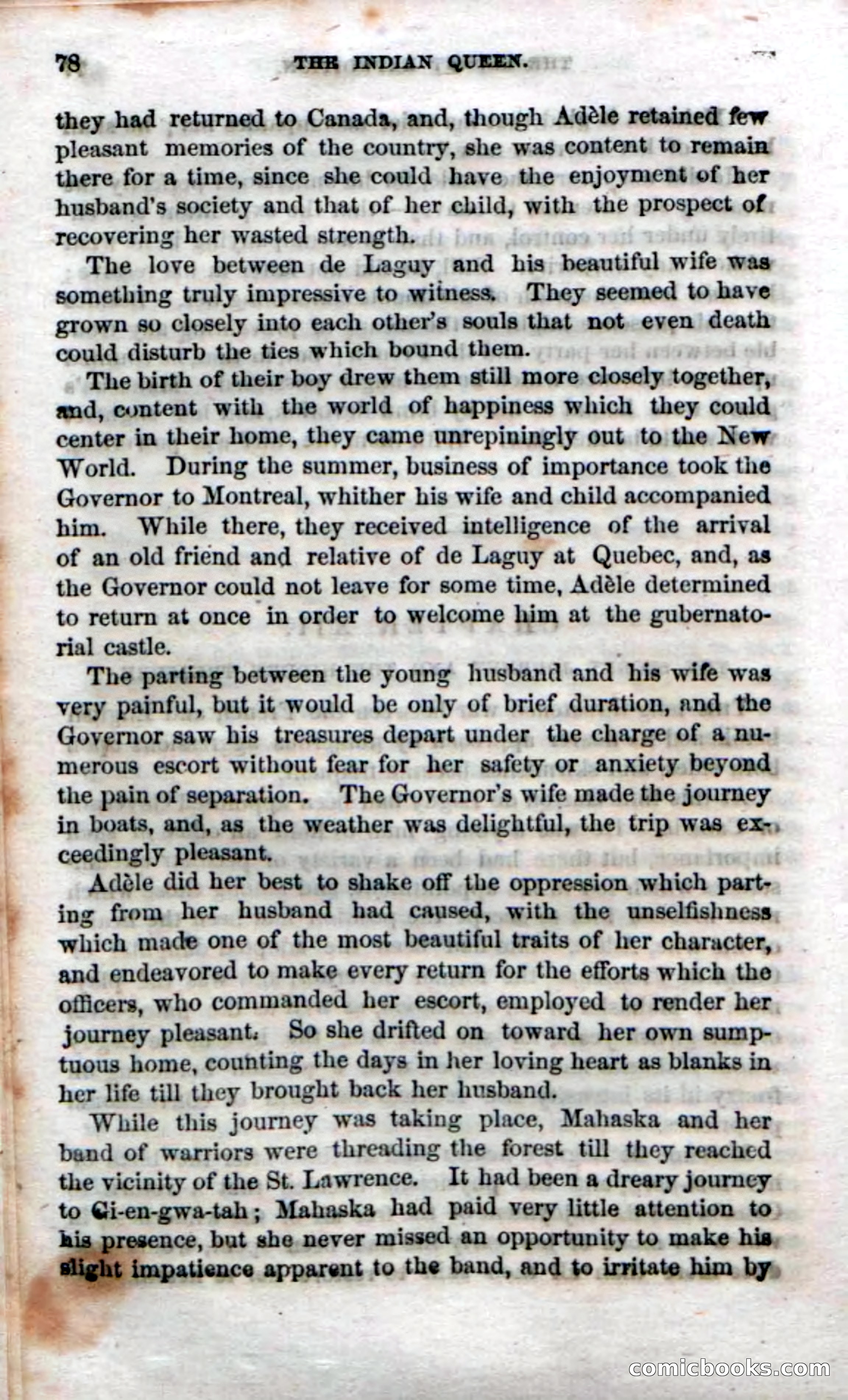 Beadle's Dime Novels No. 70: The Indian Queen — page 80 of 102