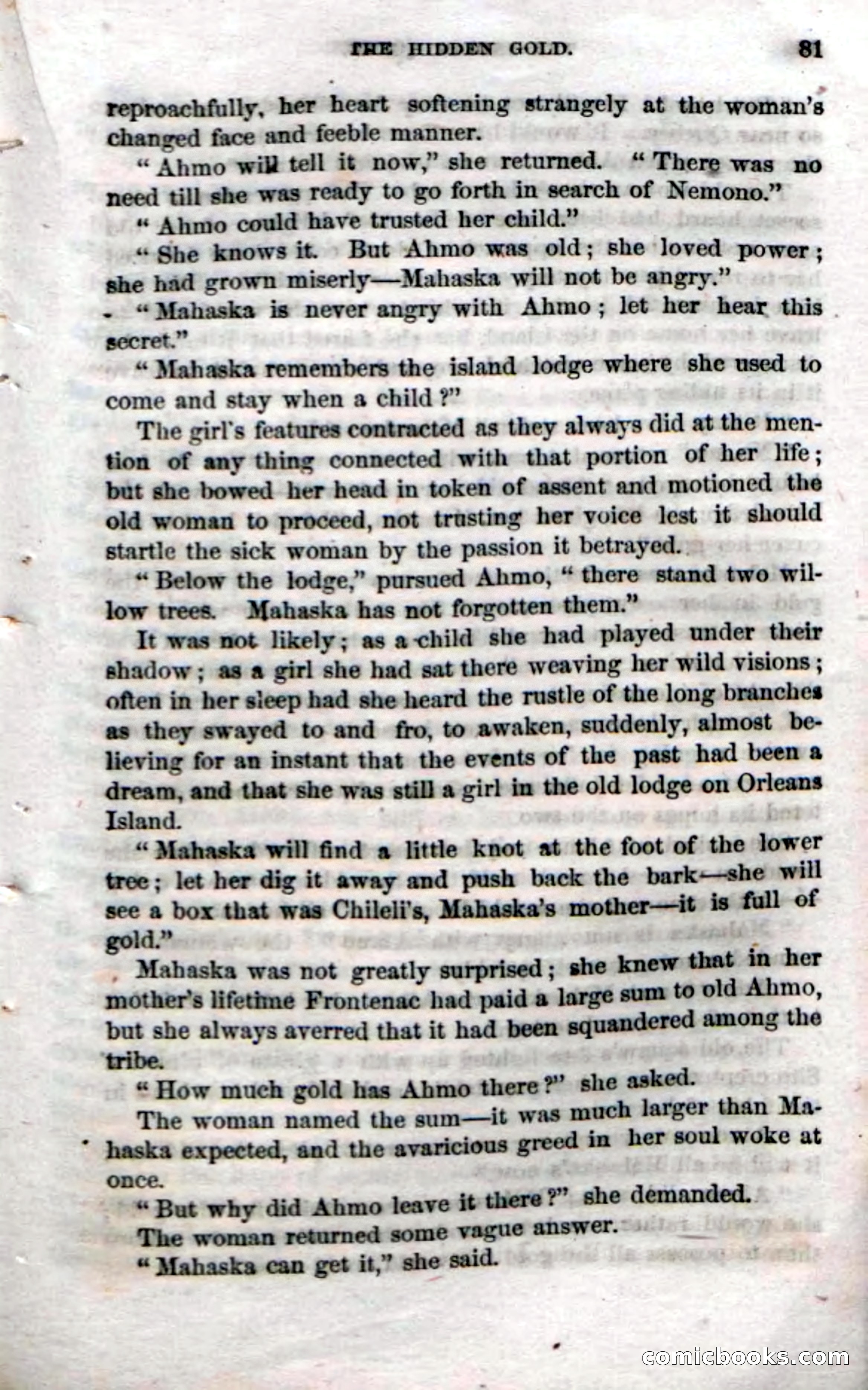 Beadle's Dime Novels No. 70: The Indian Queen — page 83 of 102