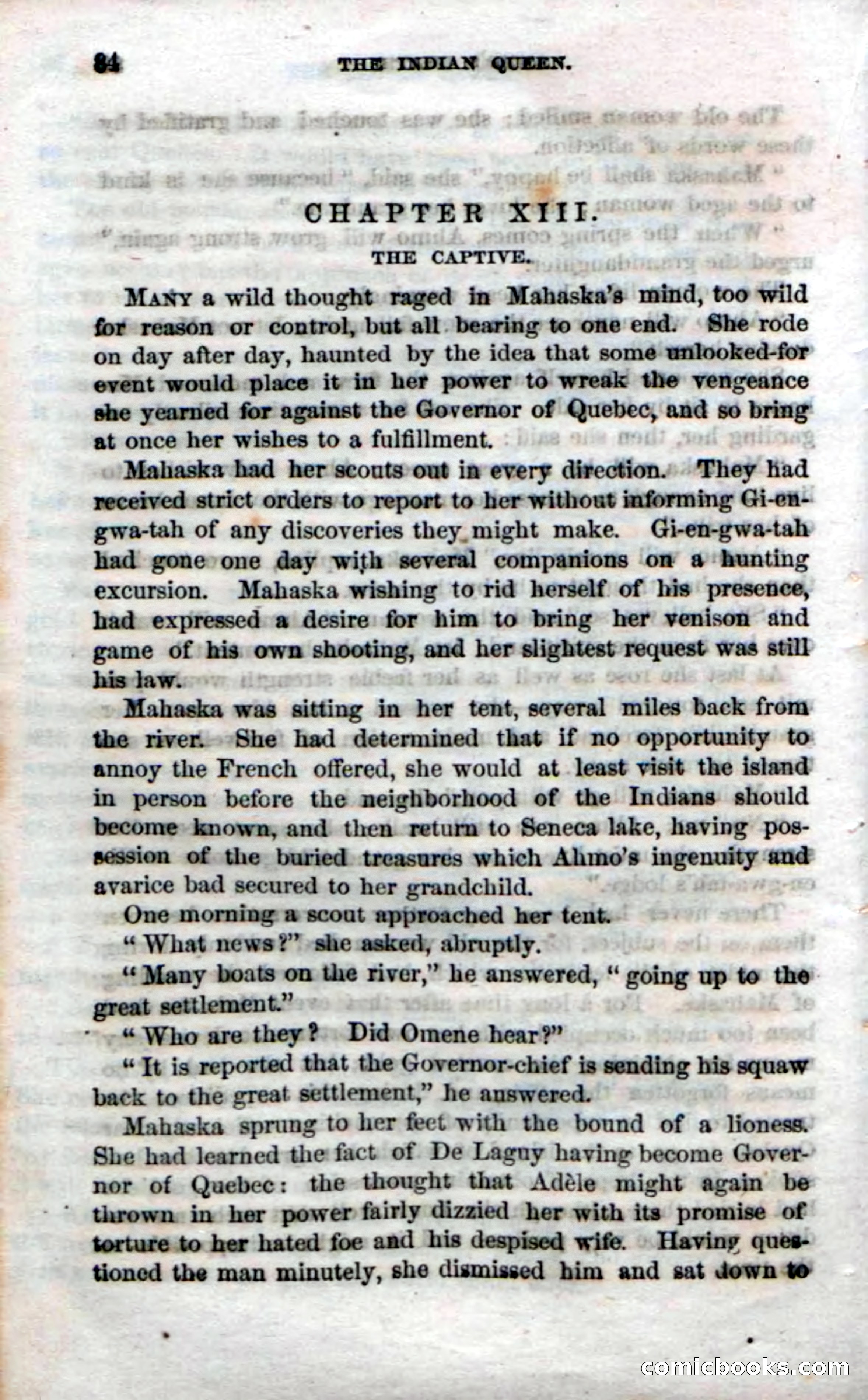 Beadle's Dime Novels No. 70: The Indian Queen — page 86 of 102