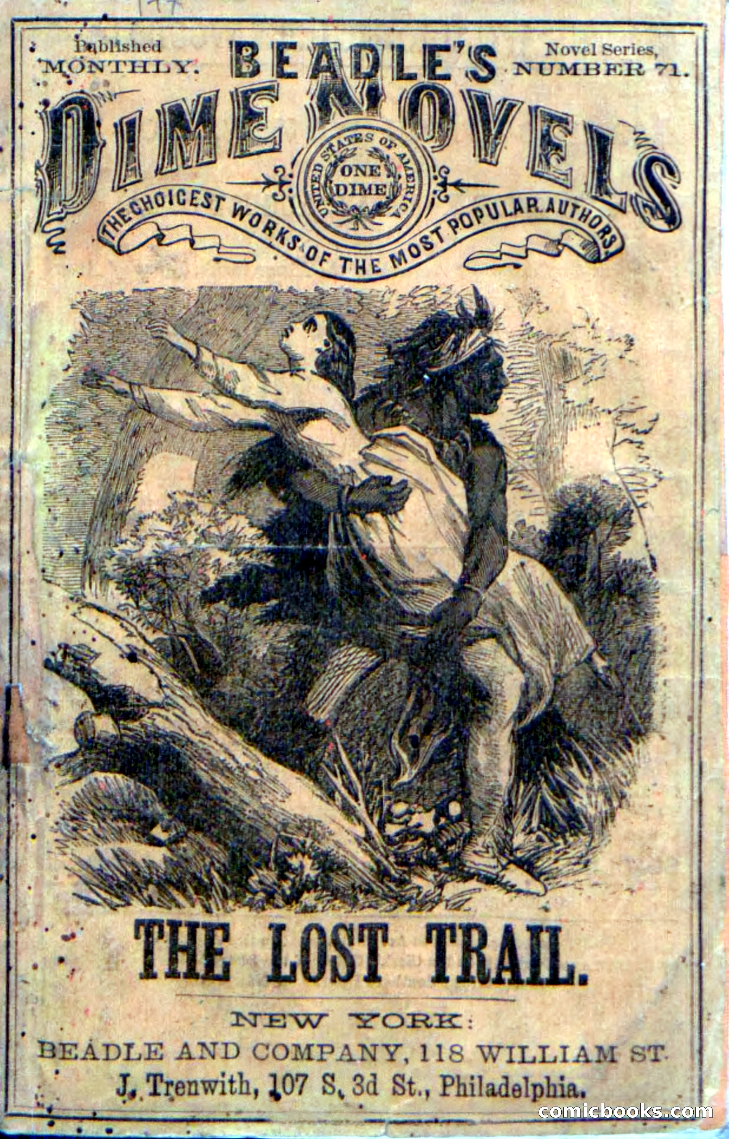 Beadle's Dime Novels No. 71: The Lost Trail