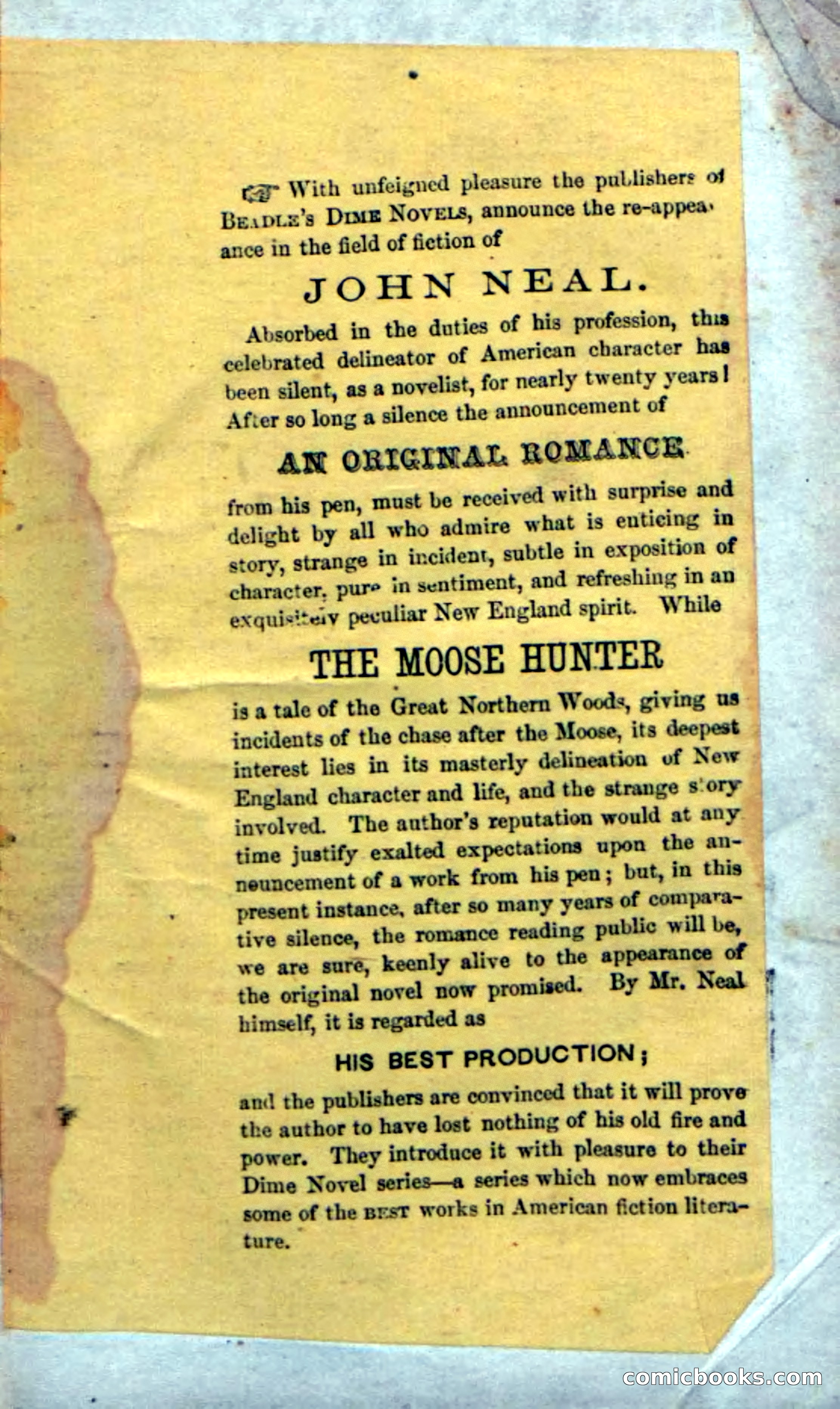 Beadle's Dime Novels No. 71: The Lost Trail — page 3 of 100