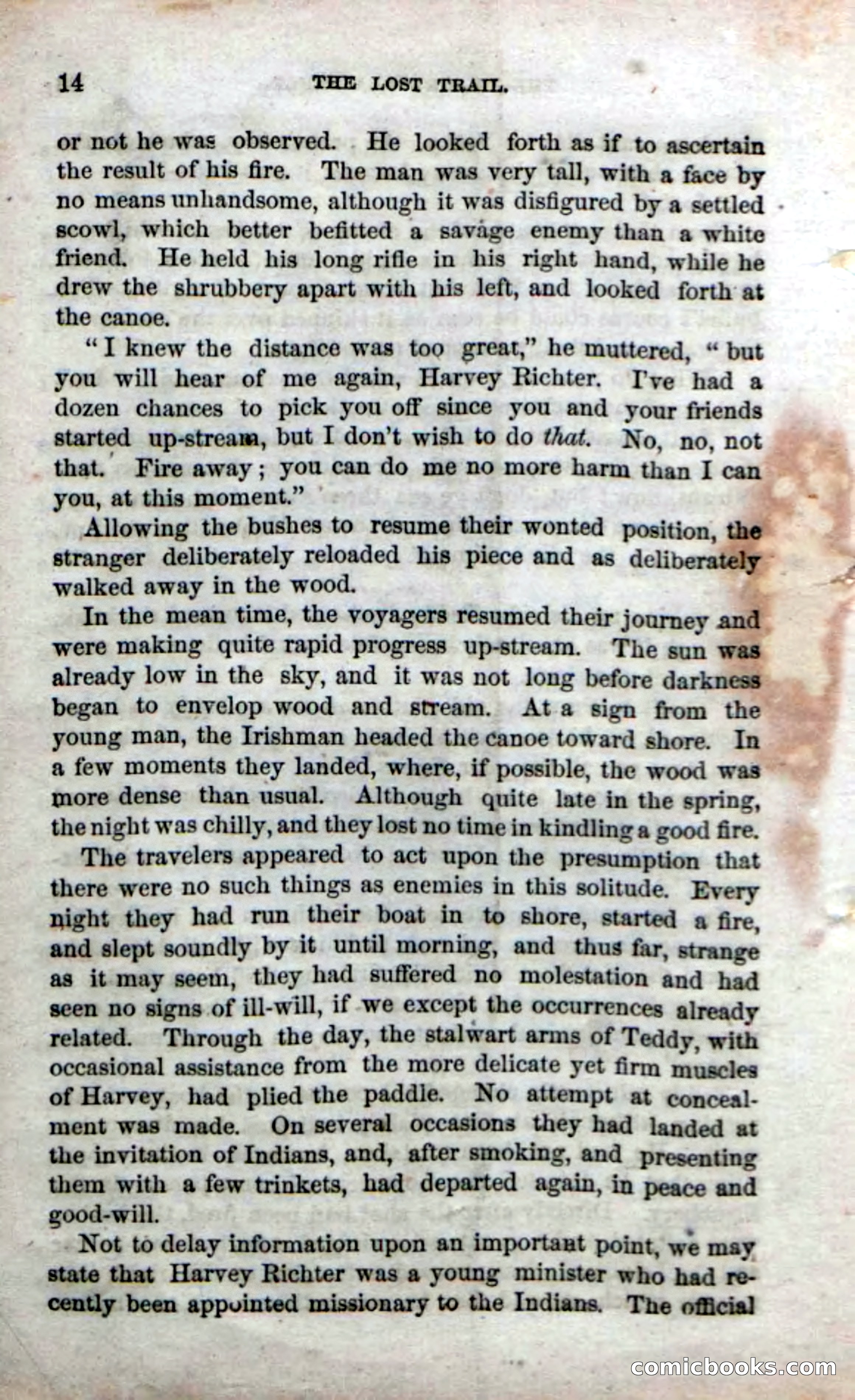 Beadle's Dime Novels No. 71: The Lost Trail — page 12 of 100