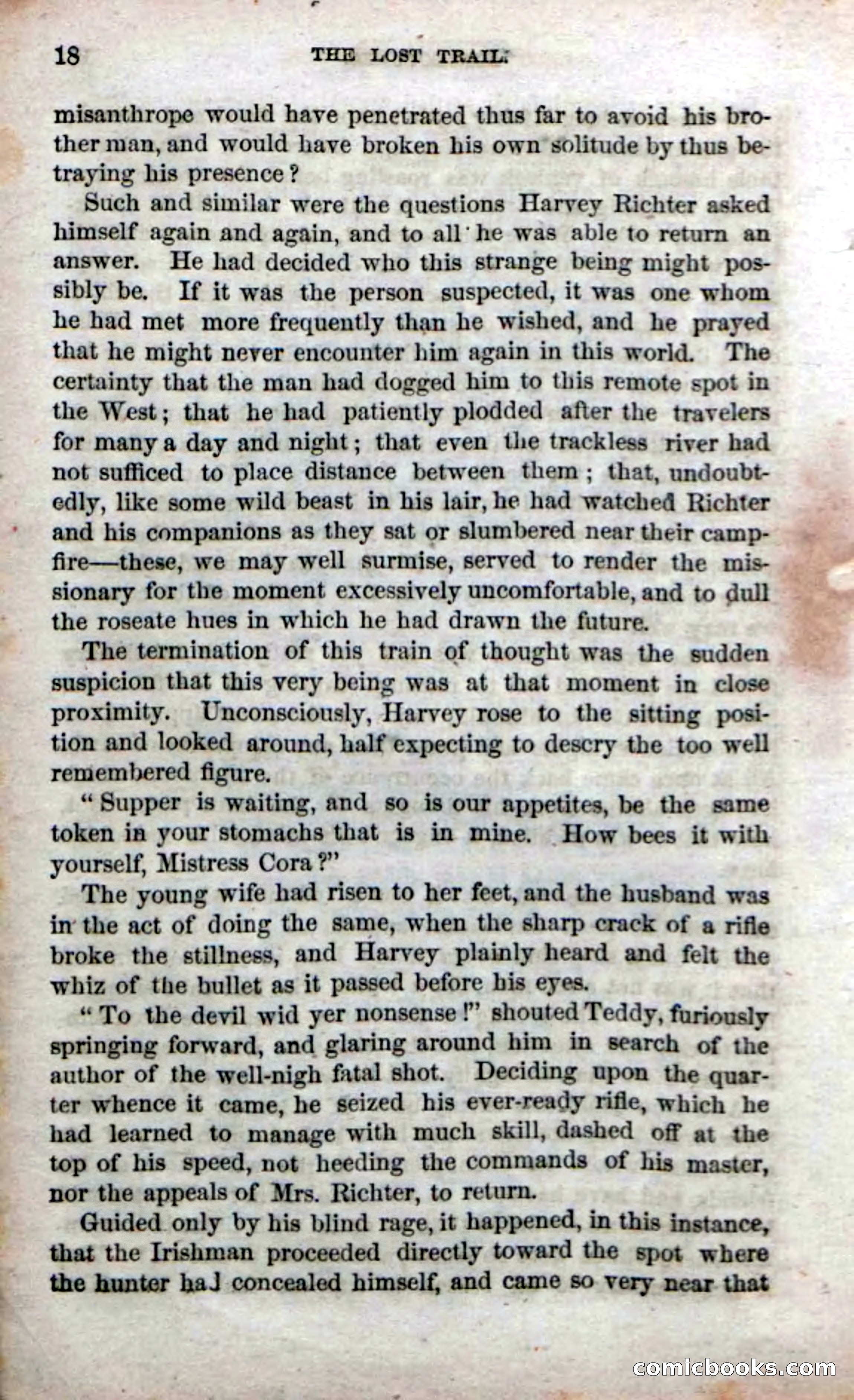 Beadle's Dime Novels No. 71: The Lost Trail — page 16 of 100