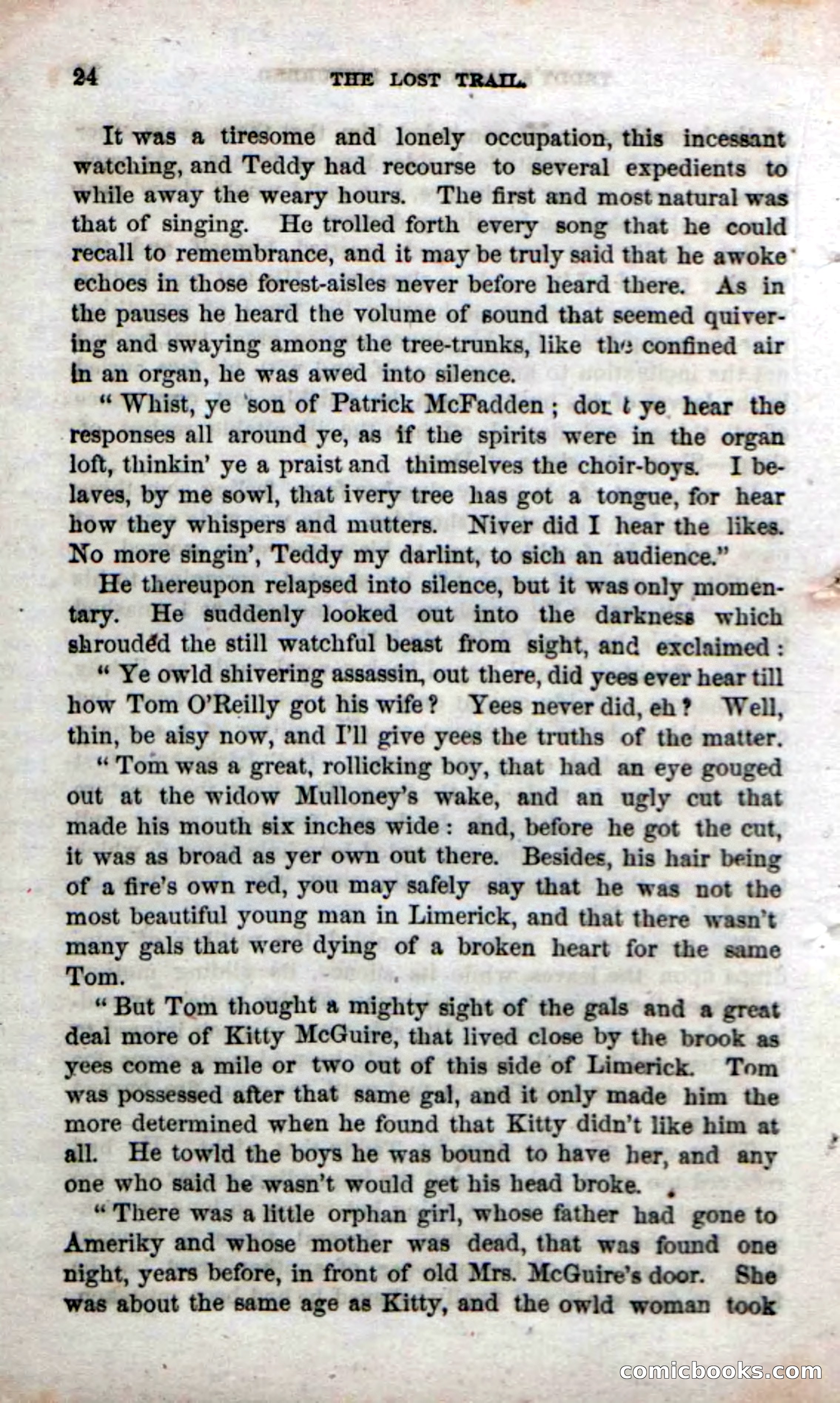 Beadle's Dime Novels No. 71: The Lost Trail — page 22 of 100