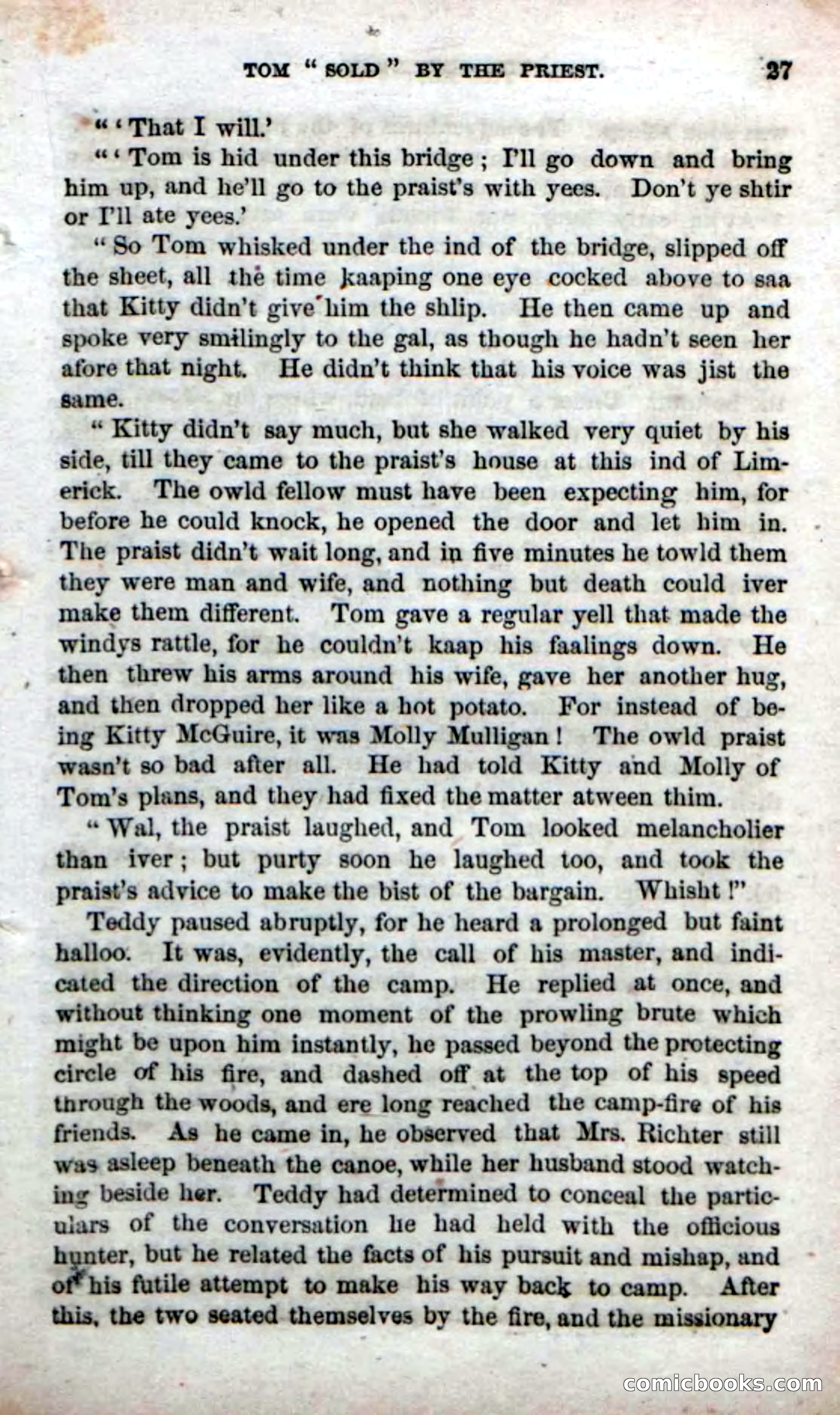 Beadle's Dime Novels No. 71: The Lost Trail — page 25 of 100
