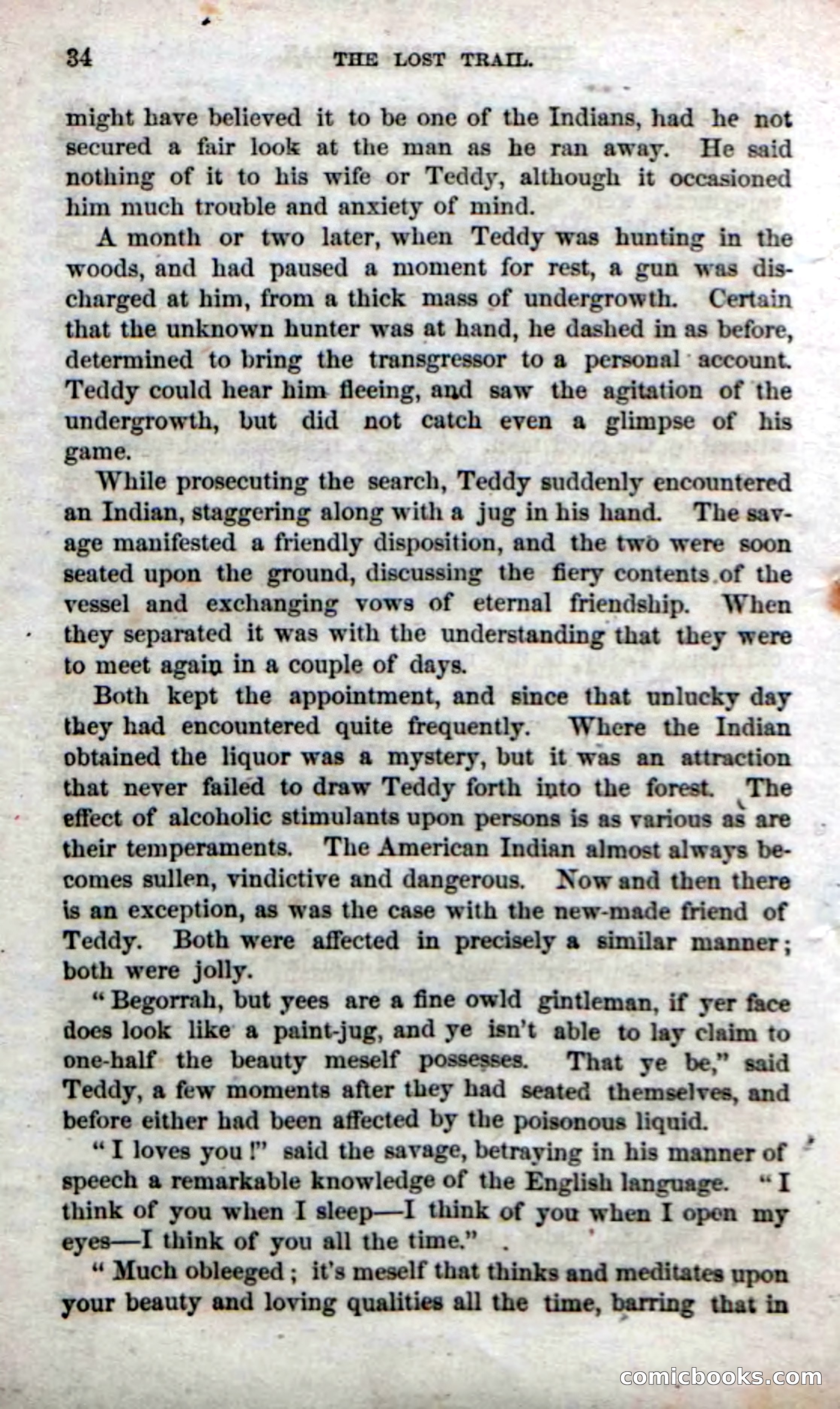 Beadle's Dime Novels No. 71: The Lost Trail — page 32 of 100