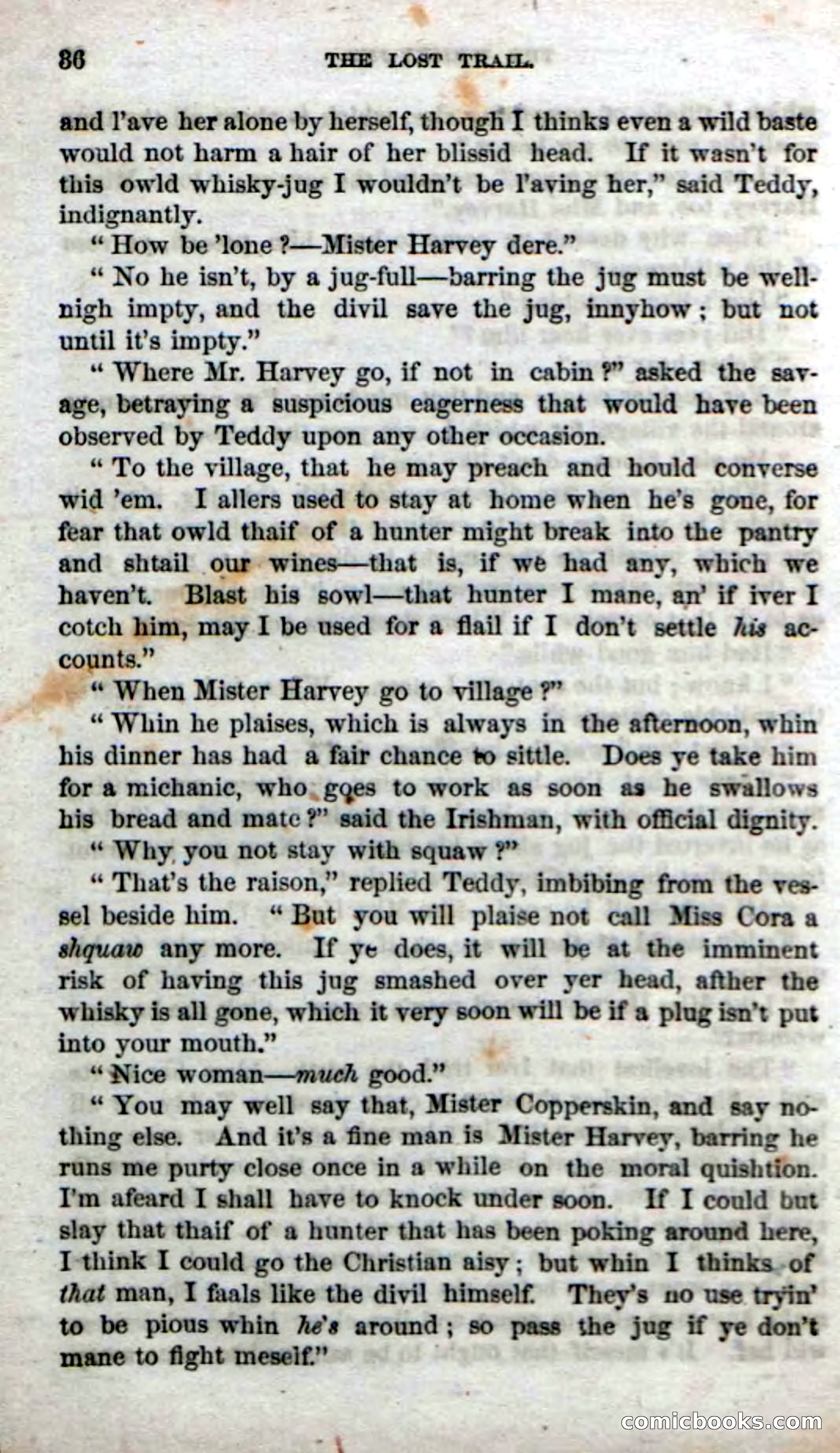 Beadle's Dime Novels No. 71: The Lost Trail — page 34 of 100