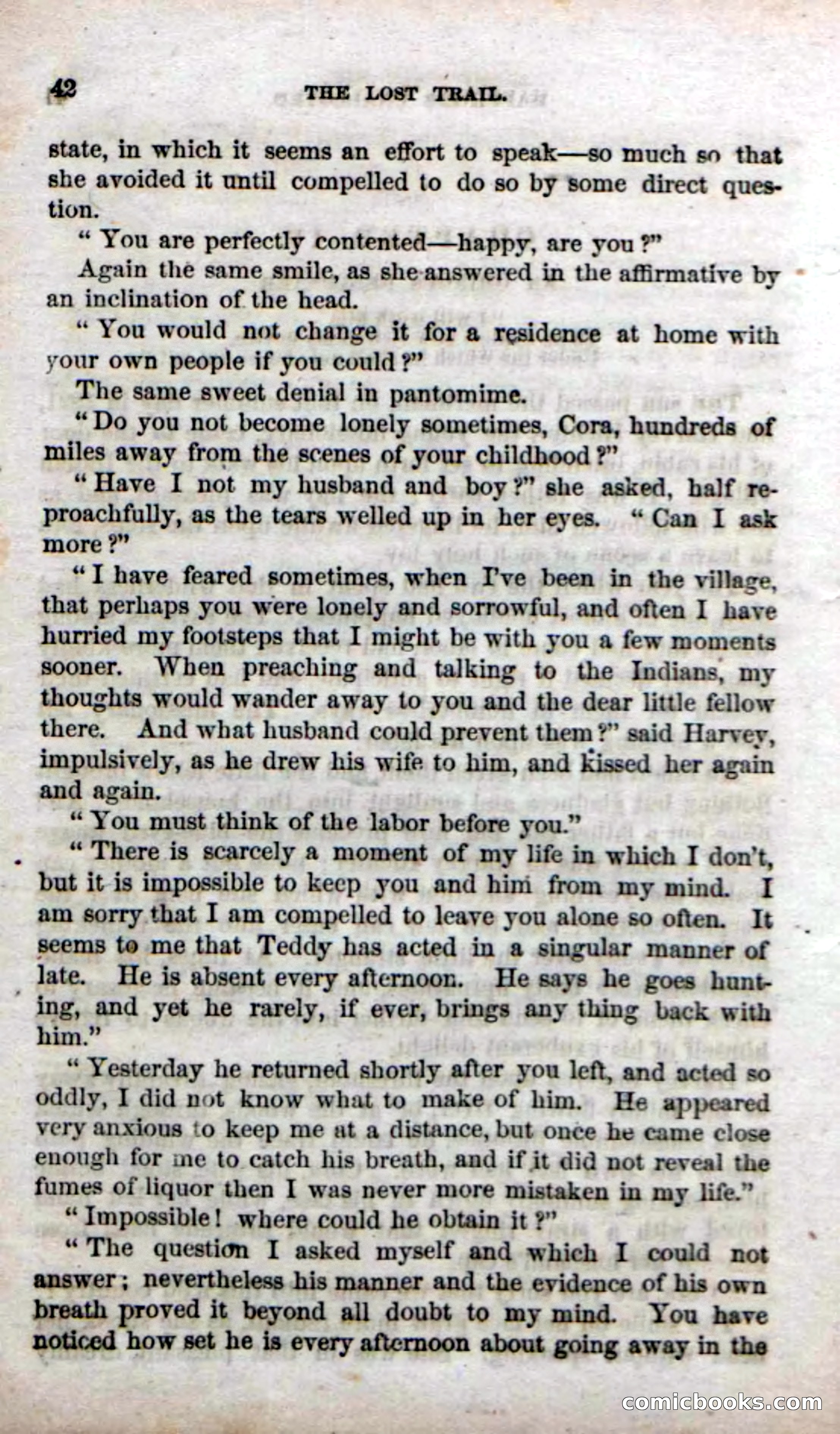 Beadle's Dime Novels No. 71: The Lost Trail — page 40 of 100