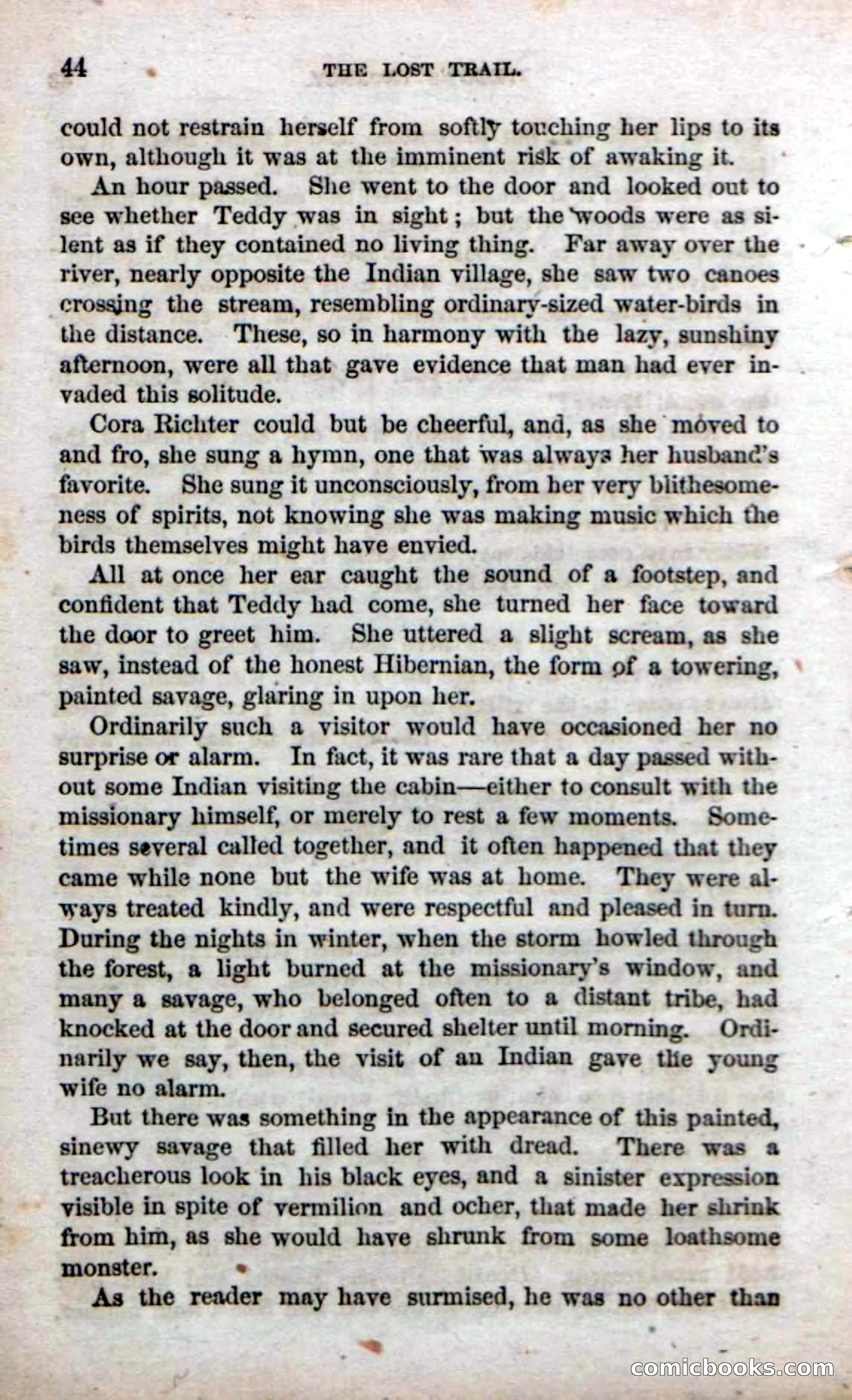 Beadle's Dime Novels No. 71: The Lost Trail — page 42 of 100