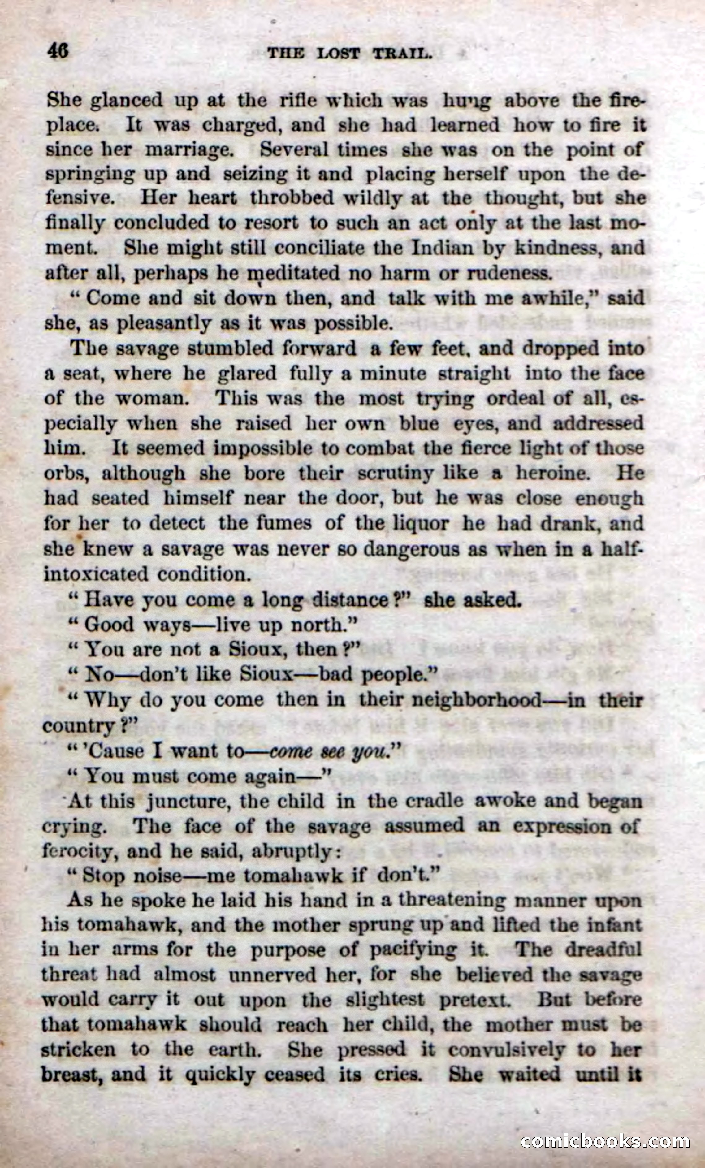 Beadle's Dime Novels No. 71: The Lost Trail — page 44 of 100
