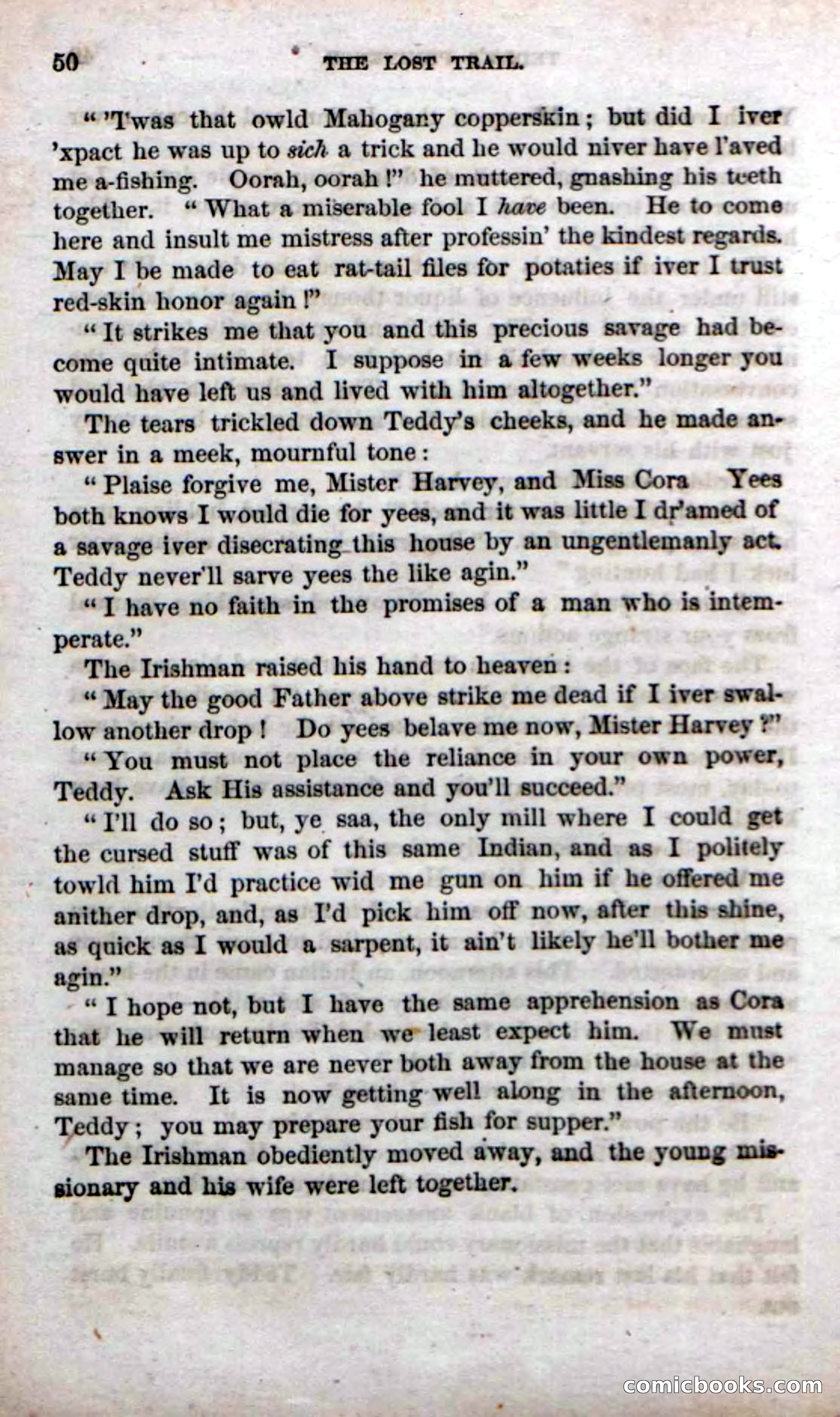 Beadle's Dime Novels No. 71: The Lost Trail — page 48 of 100