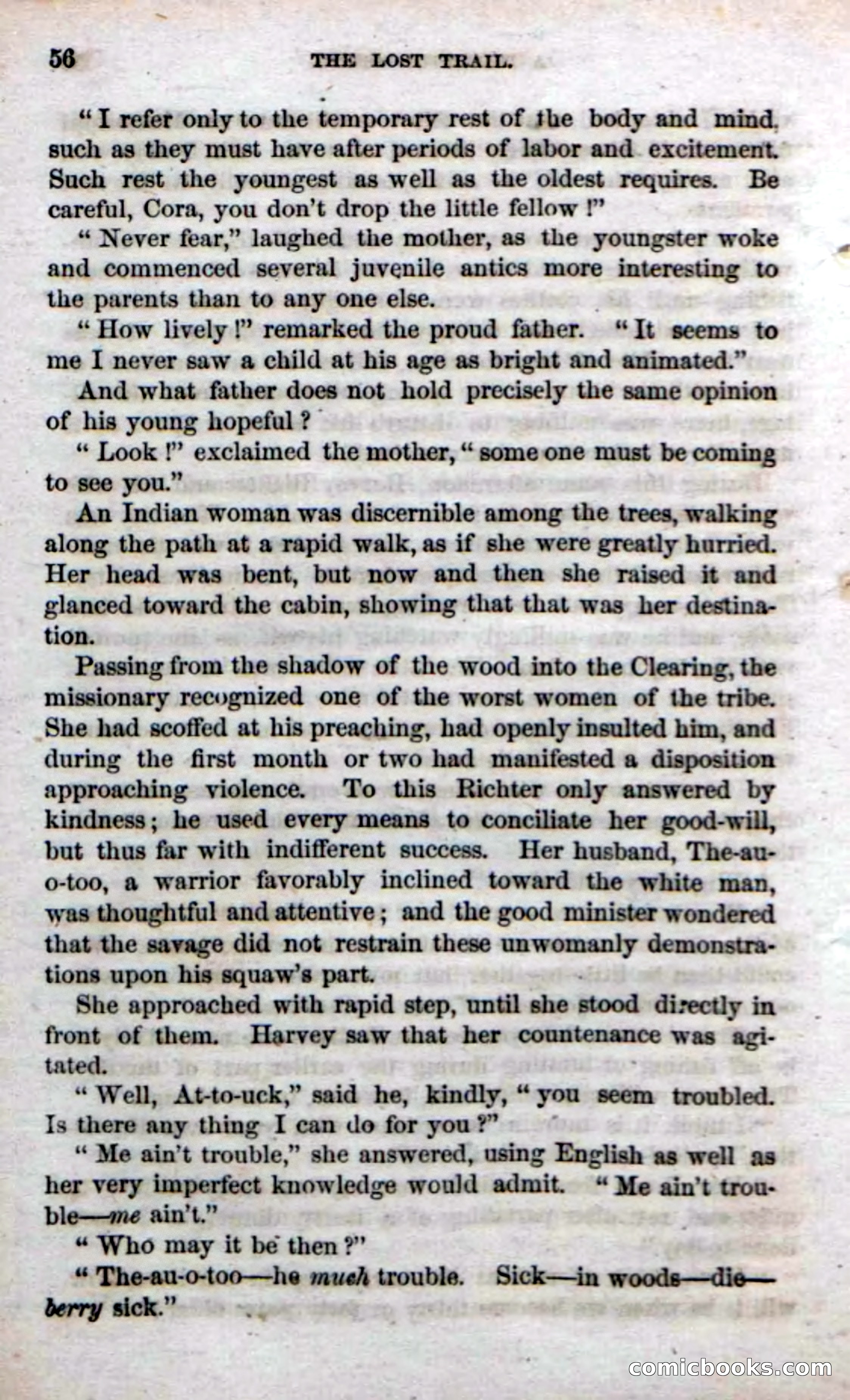 Beadle's Dime Novels No. 71: The Lost Trail — page 54 of 100