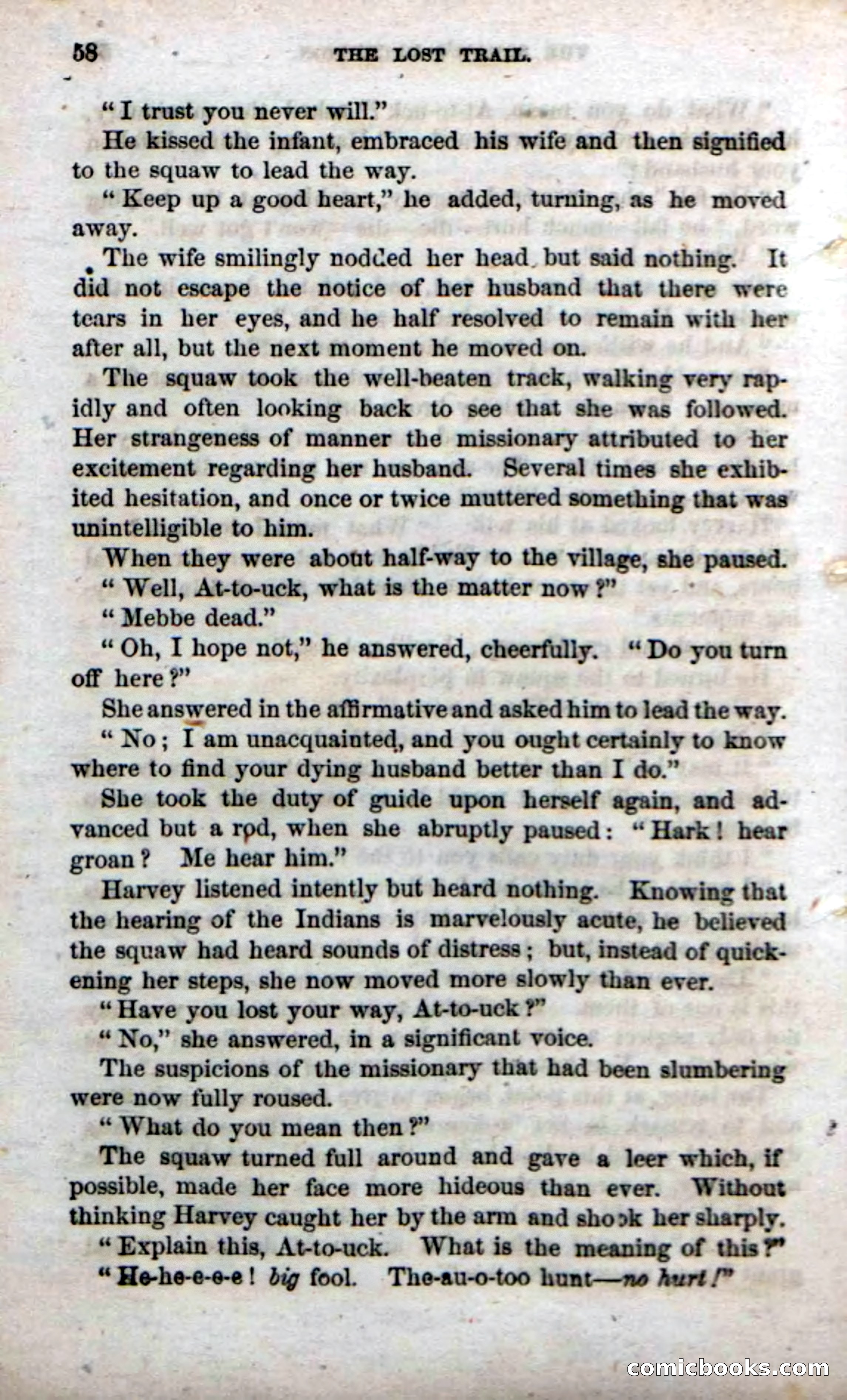 Beadle's Dime Novels No. 71: The Lost Trail — page 56 of 100
