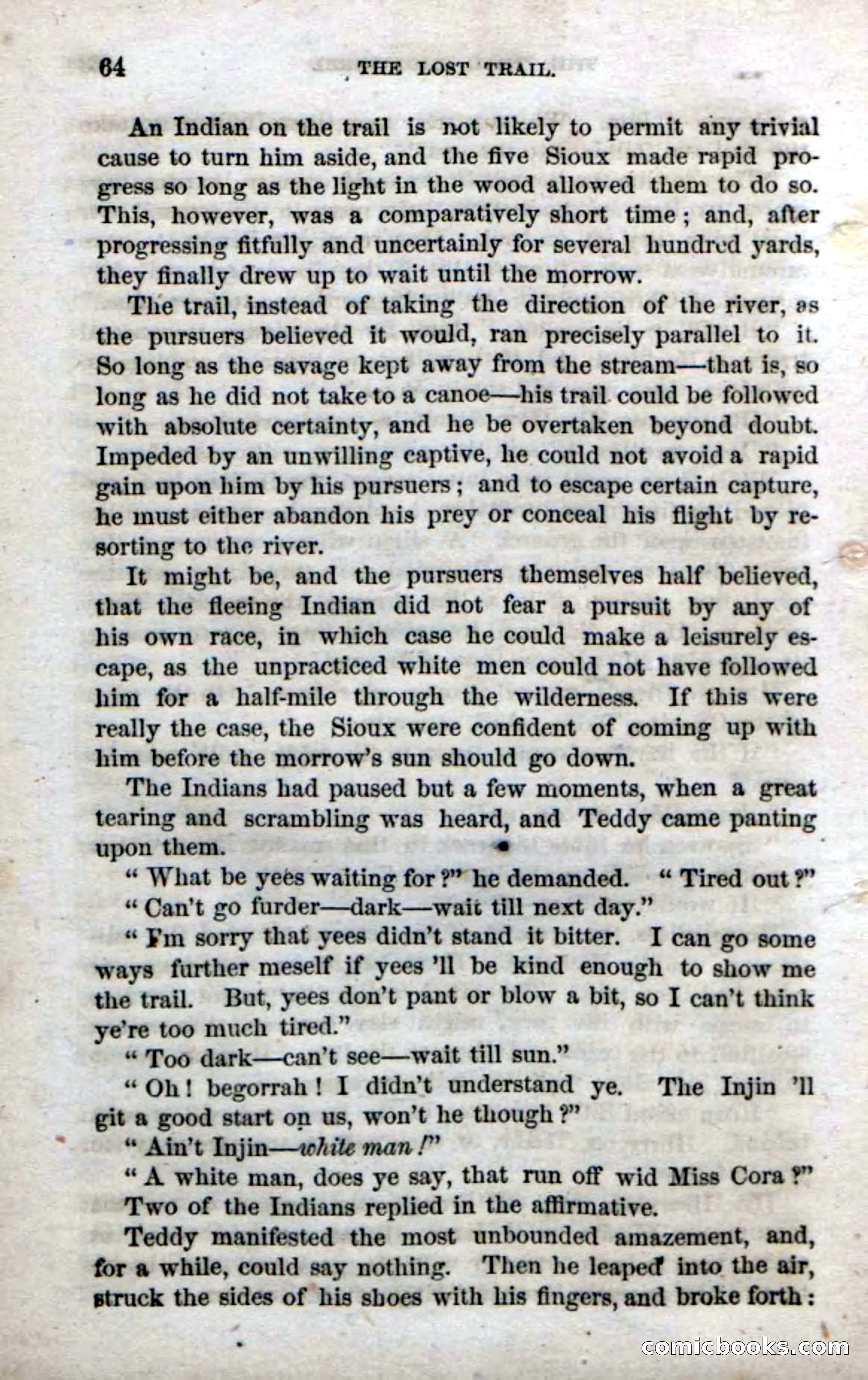Beadle's Dime Novels No. 71: The Lost Trail — page 62 of 100