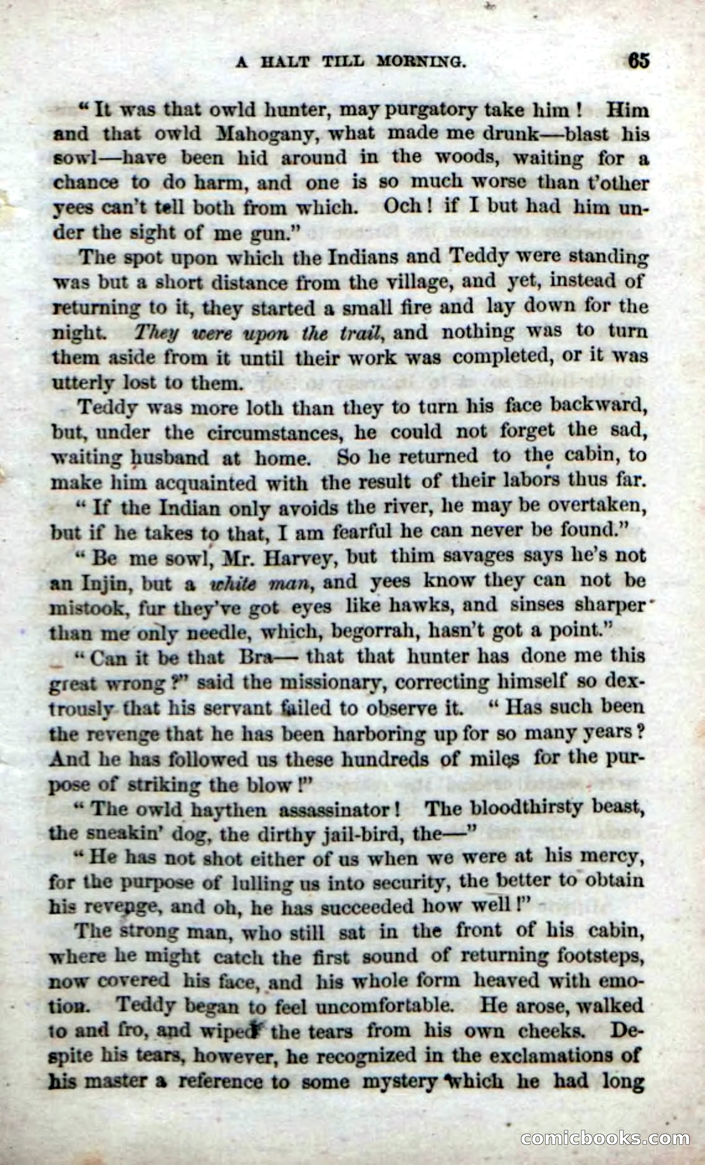 Beadle's Dime Novels No. 71: The Lost Trail — page 63 of 100