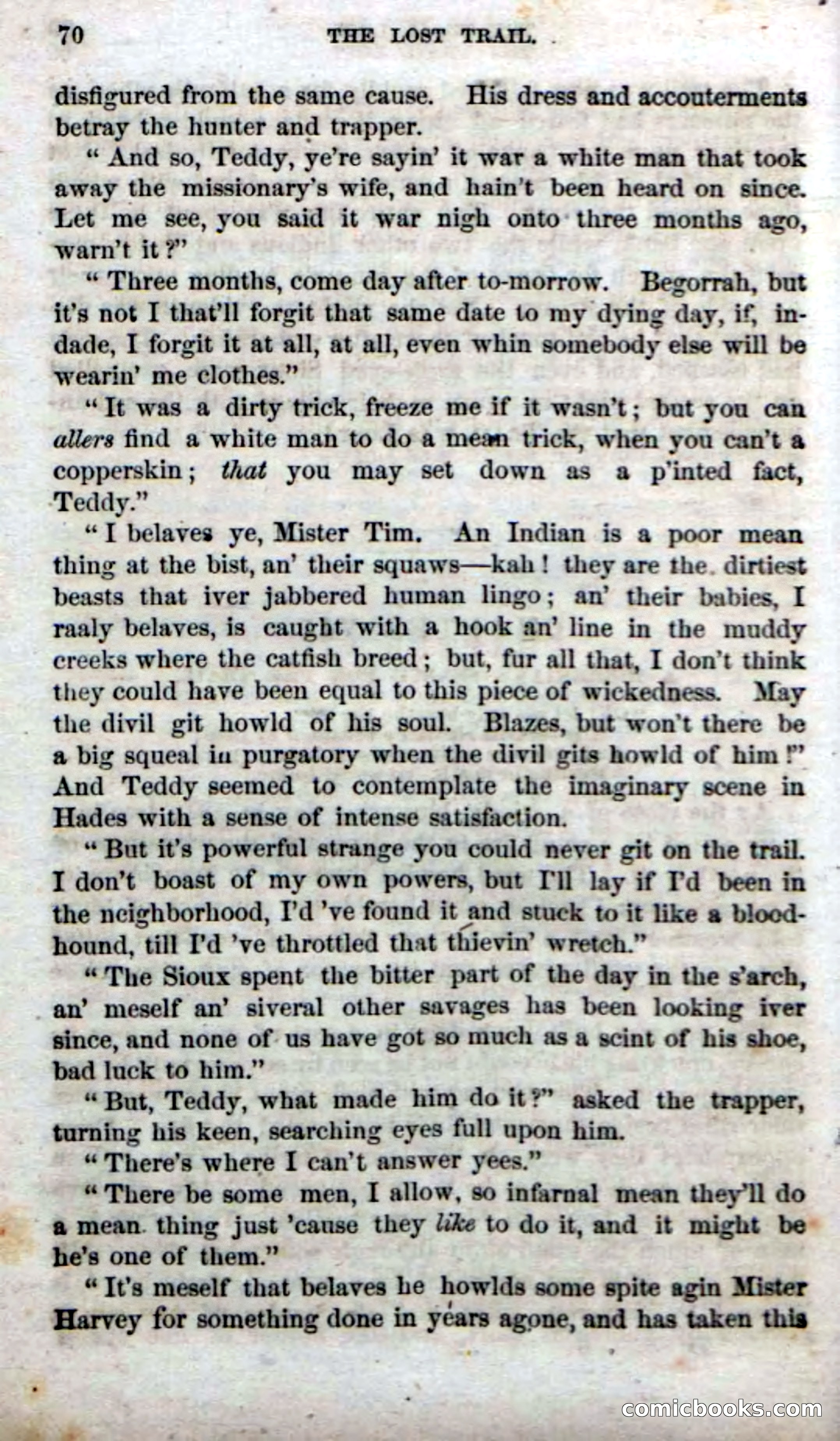 Beadle's Dime Novels No. 71: The Lost Trail — page 68 of 100