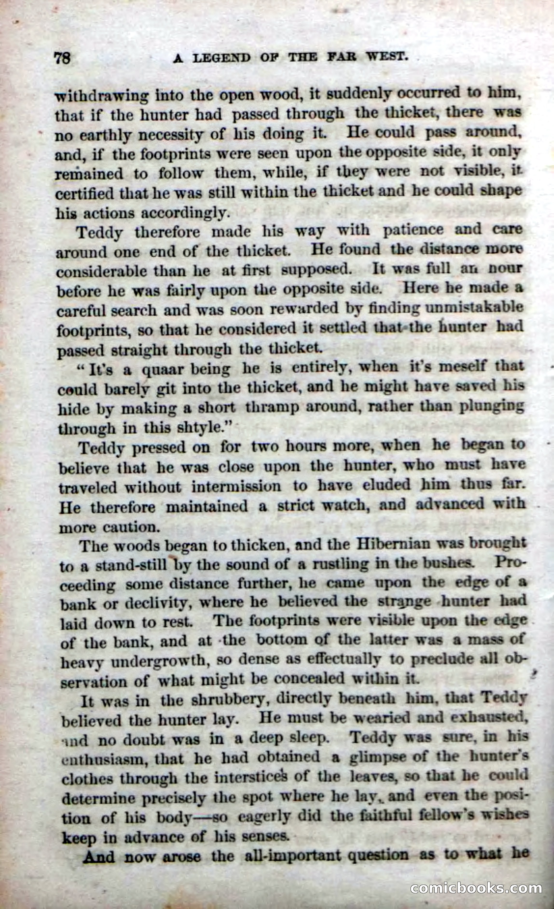 Beadle's Dime Novels No. 71: The Lost Trail — page 76 of 100