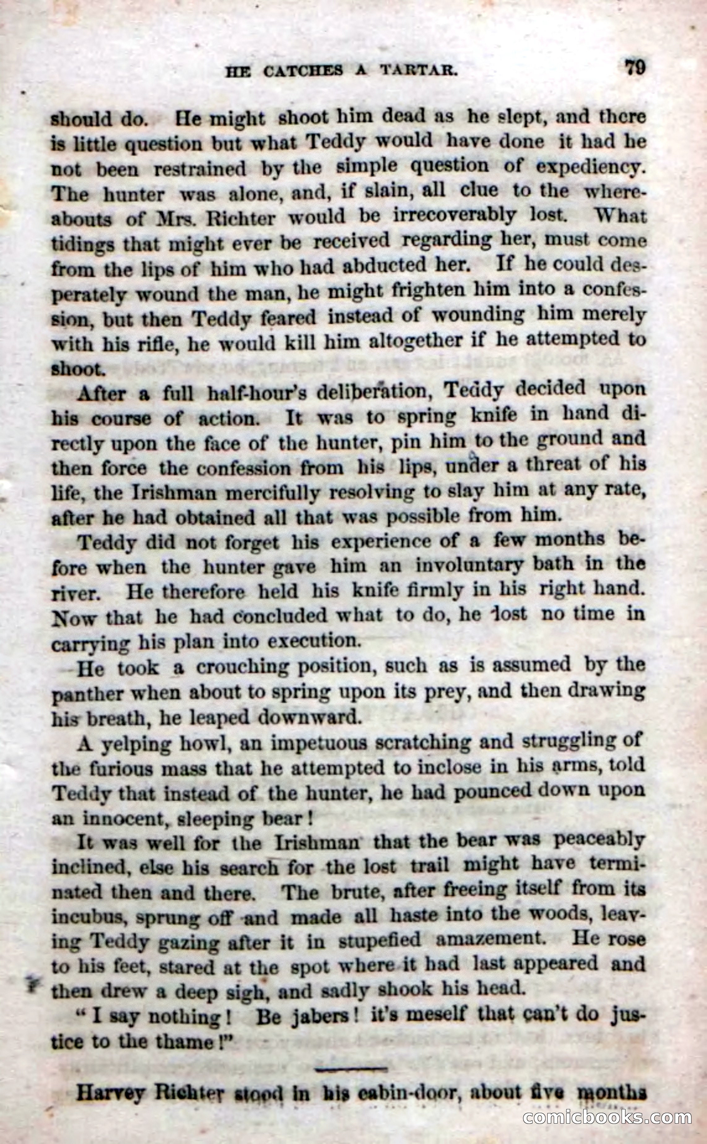 Beadle's Dime Novels No. 71: The Lost Trail — page 77 of 100