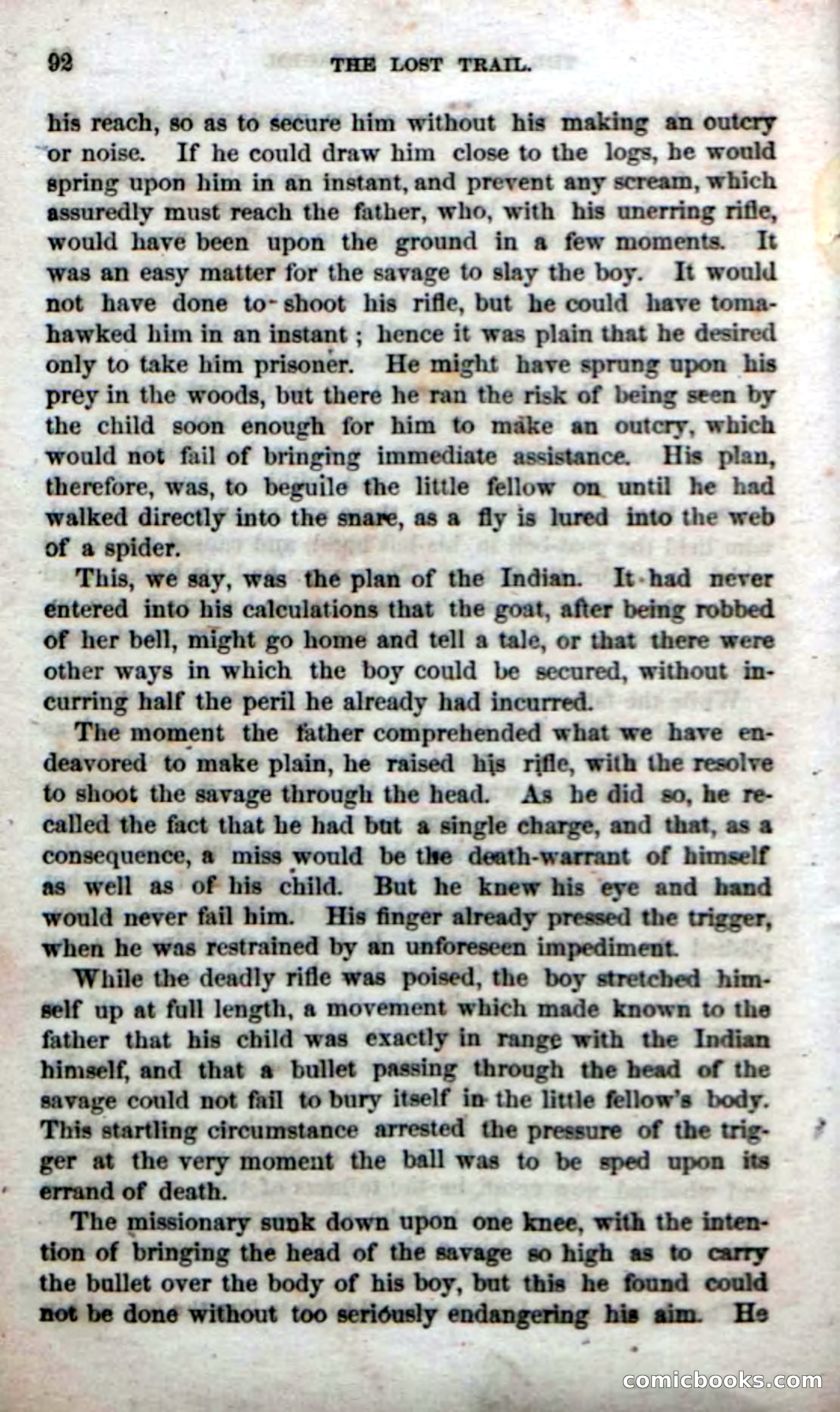 Beadle's Dime Novels No. 71: The Lost Trail — page 90 of 100