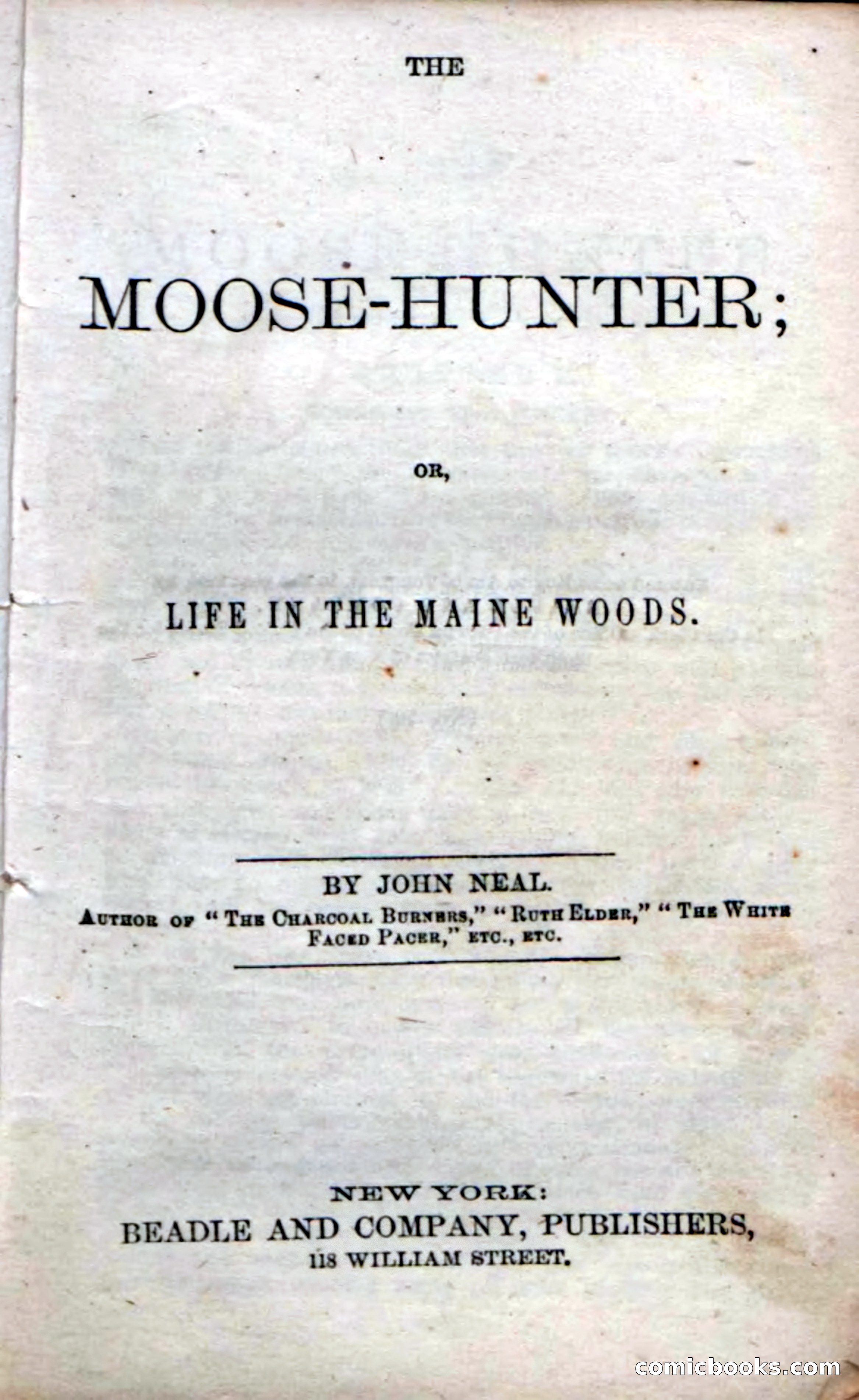 The Moose-Hunter — page 5 of 100