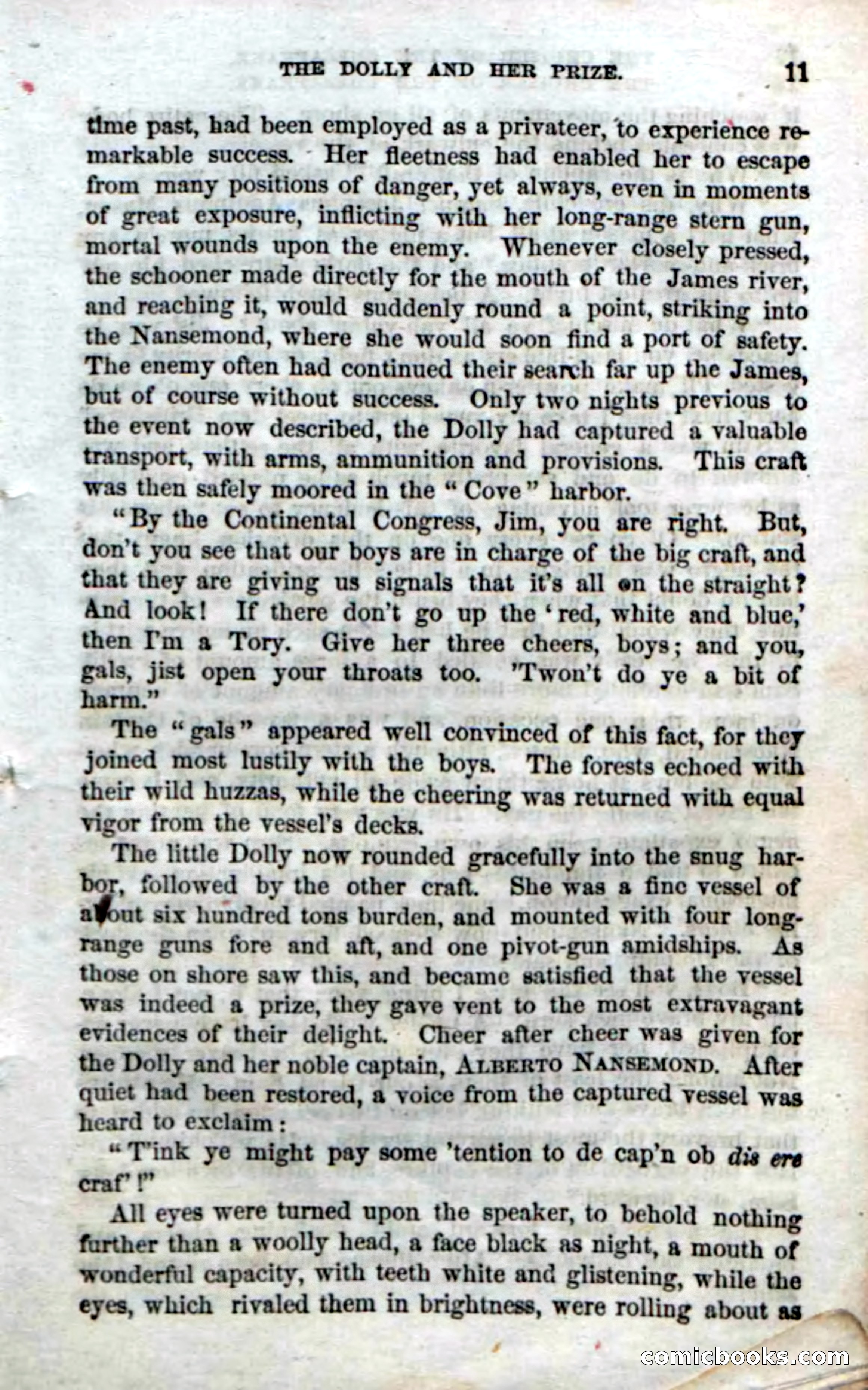 Beadle's Dime Novels No. 74: Cruiser of the Chesapeake — page 9 of 98