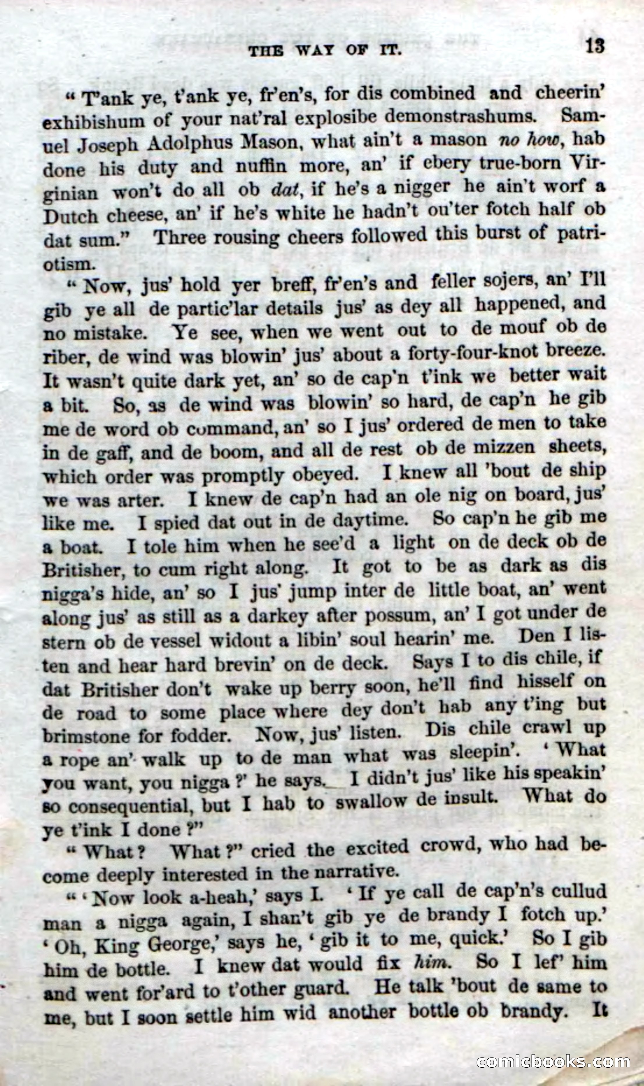 Beadle's Dime Novels No. 74: Cruiser of the Chesapeake — page 11 of 98