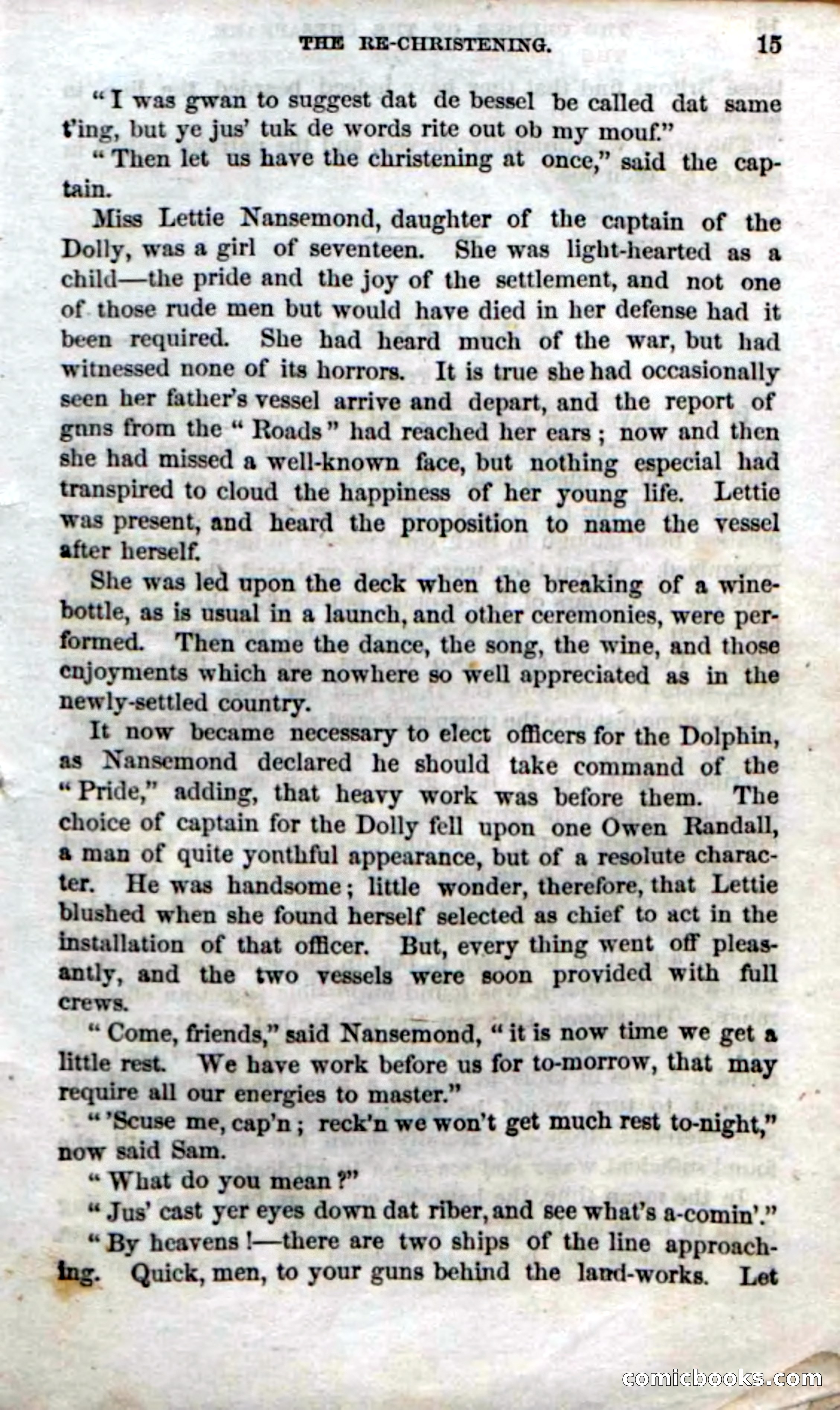 Beadle's Dime Novels No. 74: Cruiser of the Chesapeake — page 13 of 98