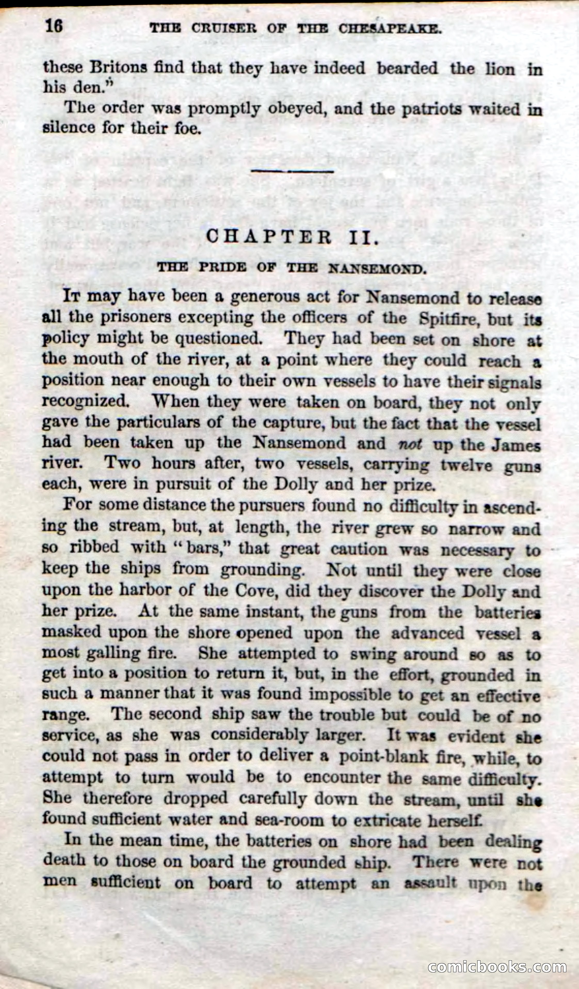 Beadle's Dime Novels No. 74: Cruiser of the Chesapeake — page 14 of 98
