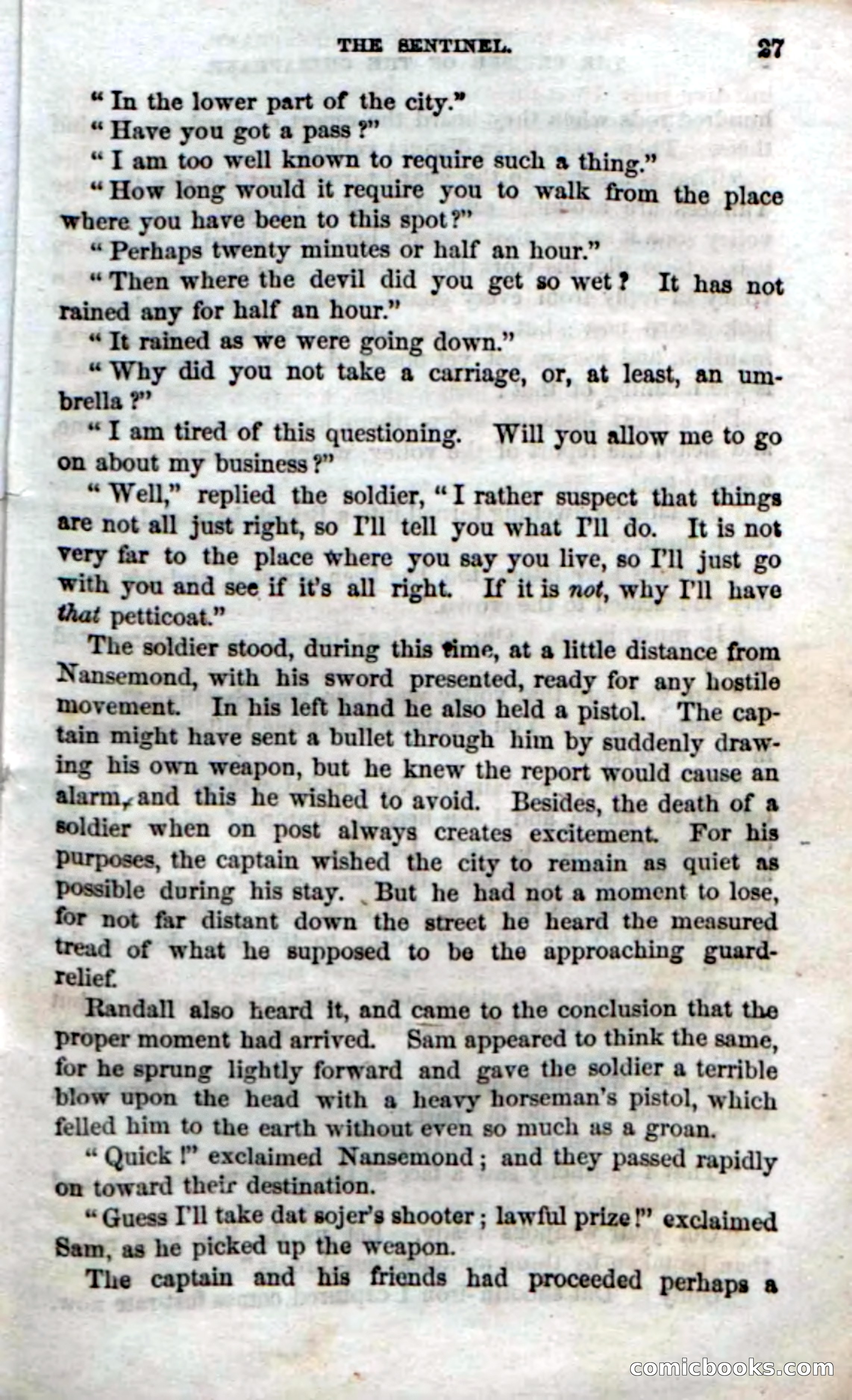 Beadle's Dime Novels No. 74: Cruiser of the Chesapeake — page 25 of 98