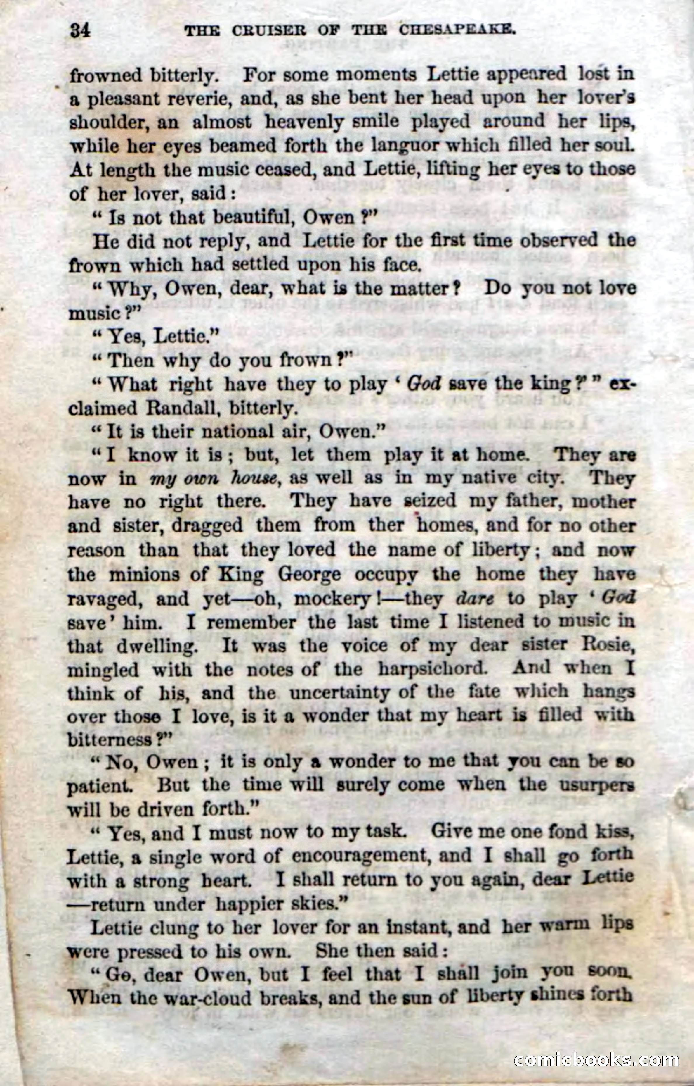 Beadle's Dime Novels No. 74: Cruiser of the Chesapeake — page 32 of 98