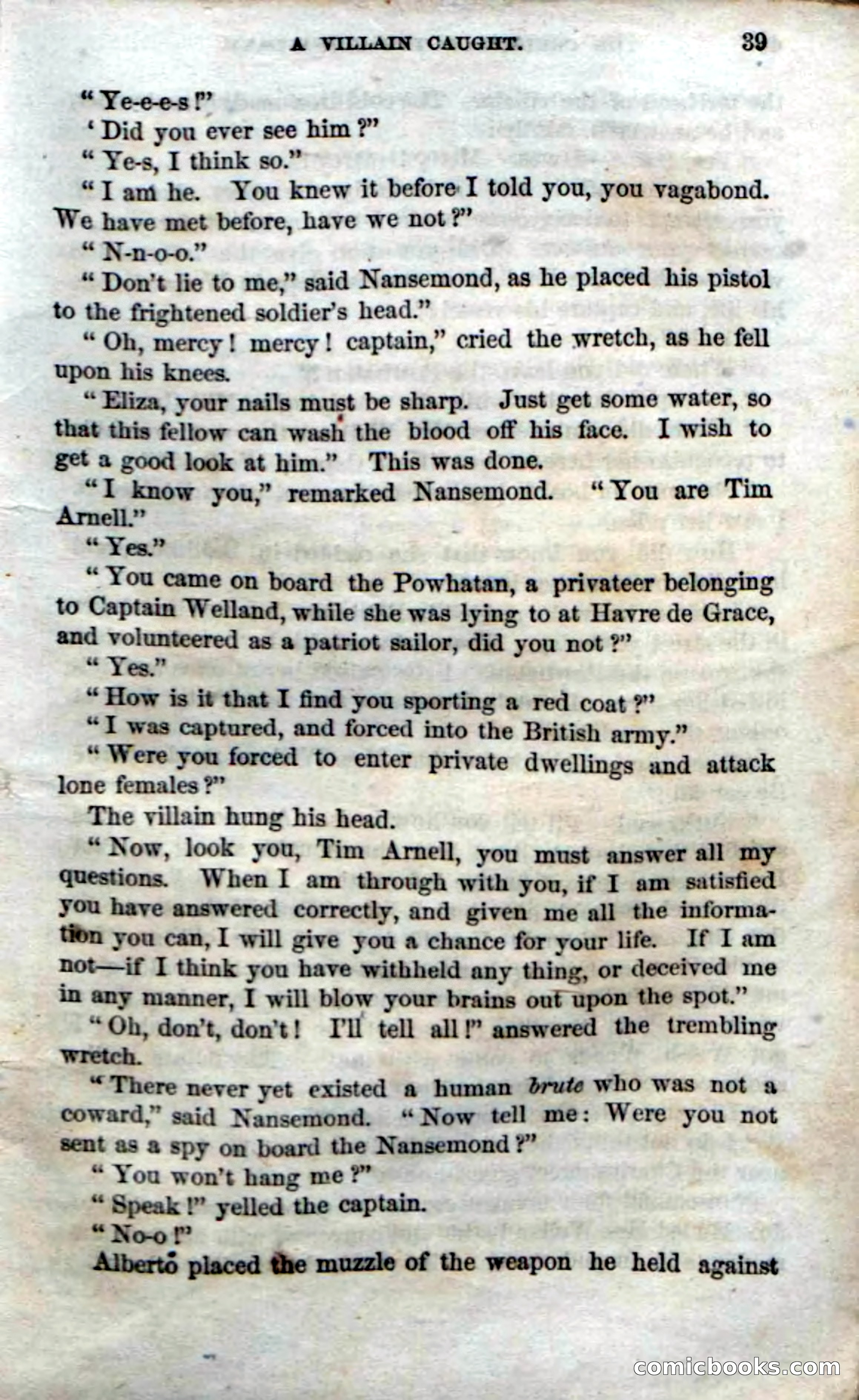 Beadle's Dime Novels No. 74: Cruiser of the Chesapeake — page 37 of 98