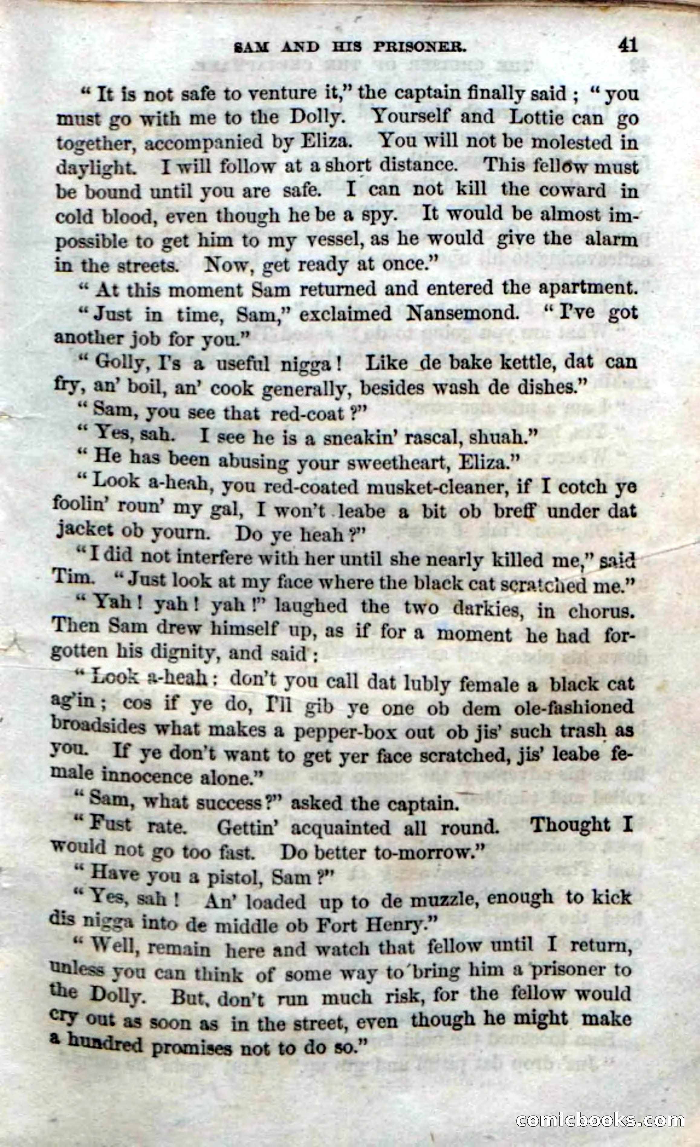 Beadle's Dime Novels No. 74: Cruiser of the Chesapeake — page 39 of 98