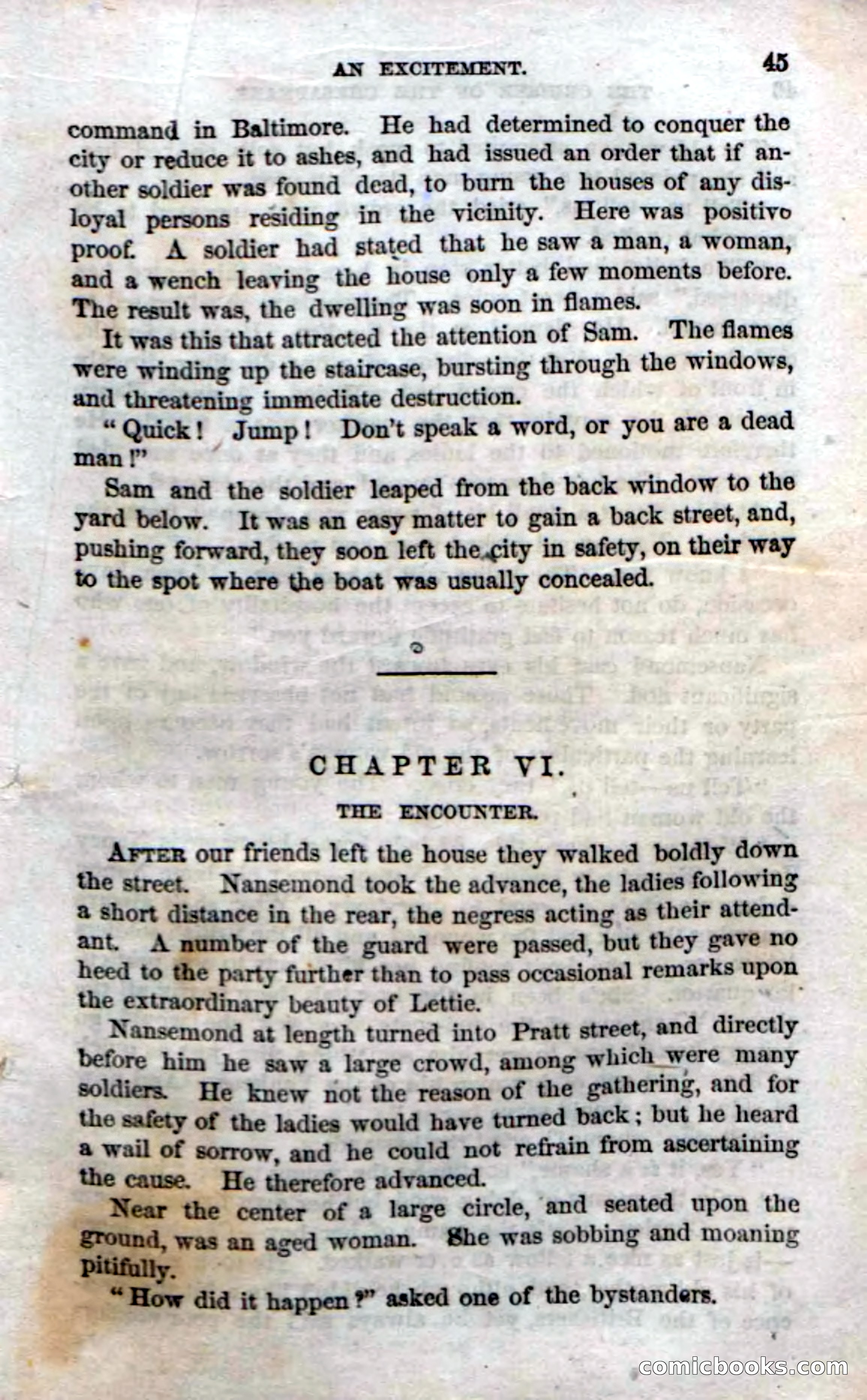 Beadle's Dime Novels No. 74: Cruiser of the Chesapeake — page 43 of 98