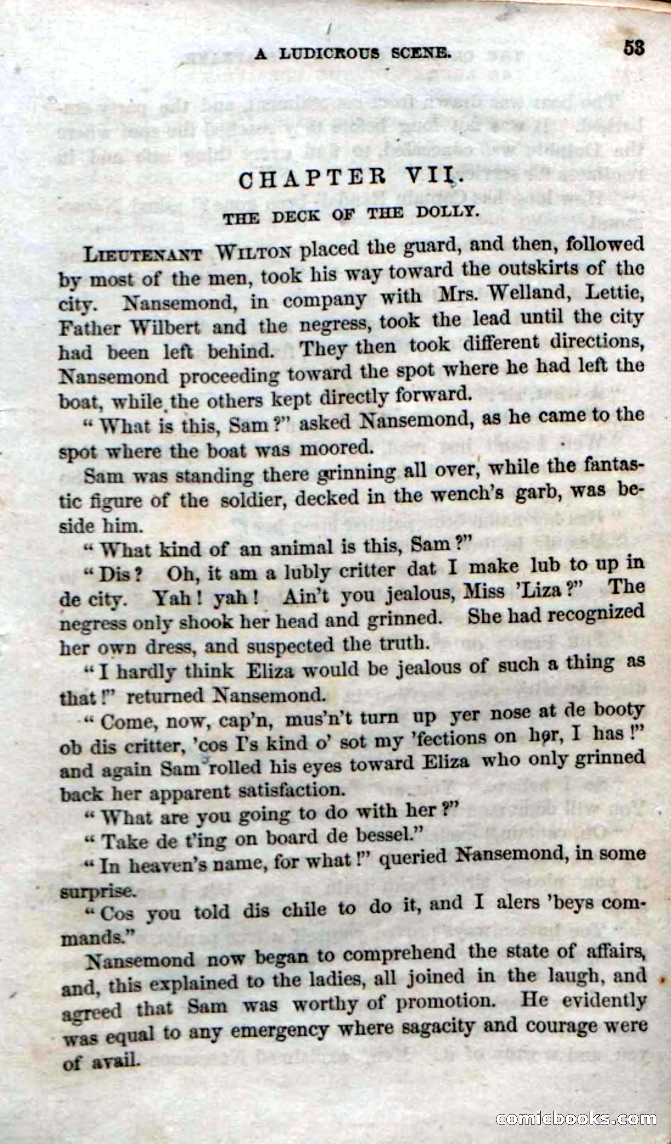 Beadle's Dime Novels No. 74: Cruiser of the Chesapeake — page 51 of 98