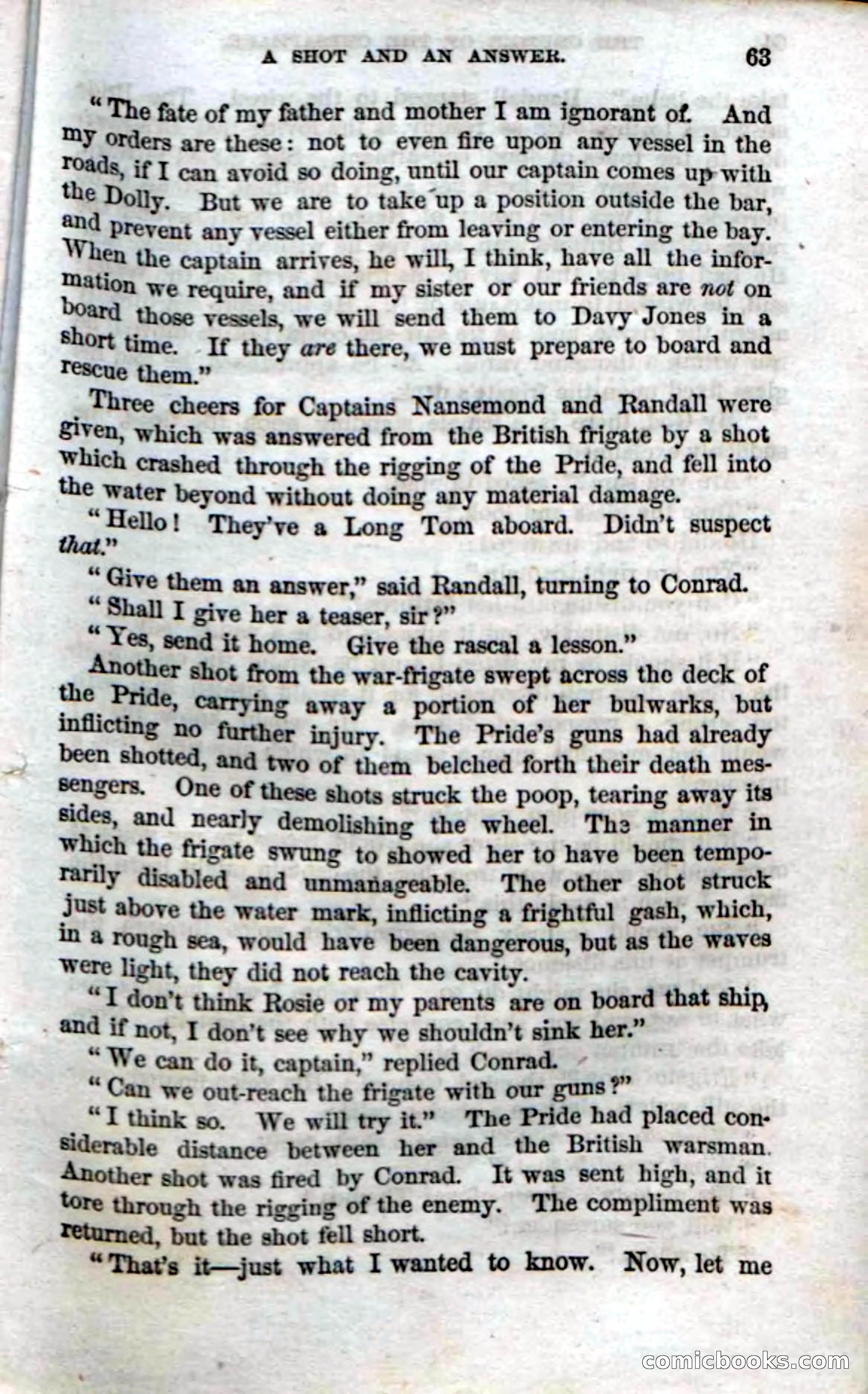 Beadle's Dime Novels No. 74: Cruiser of the Chesapeake — page 61 of 98