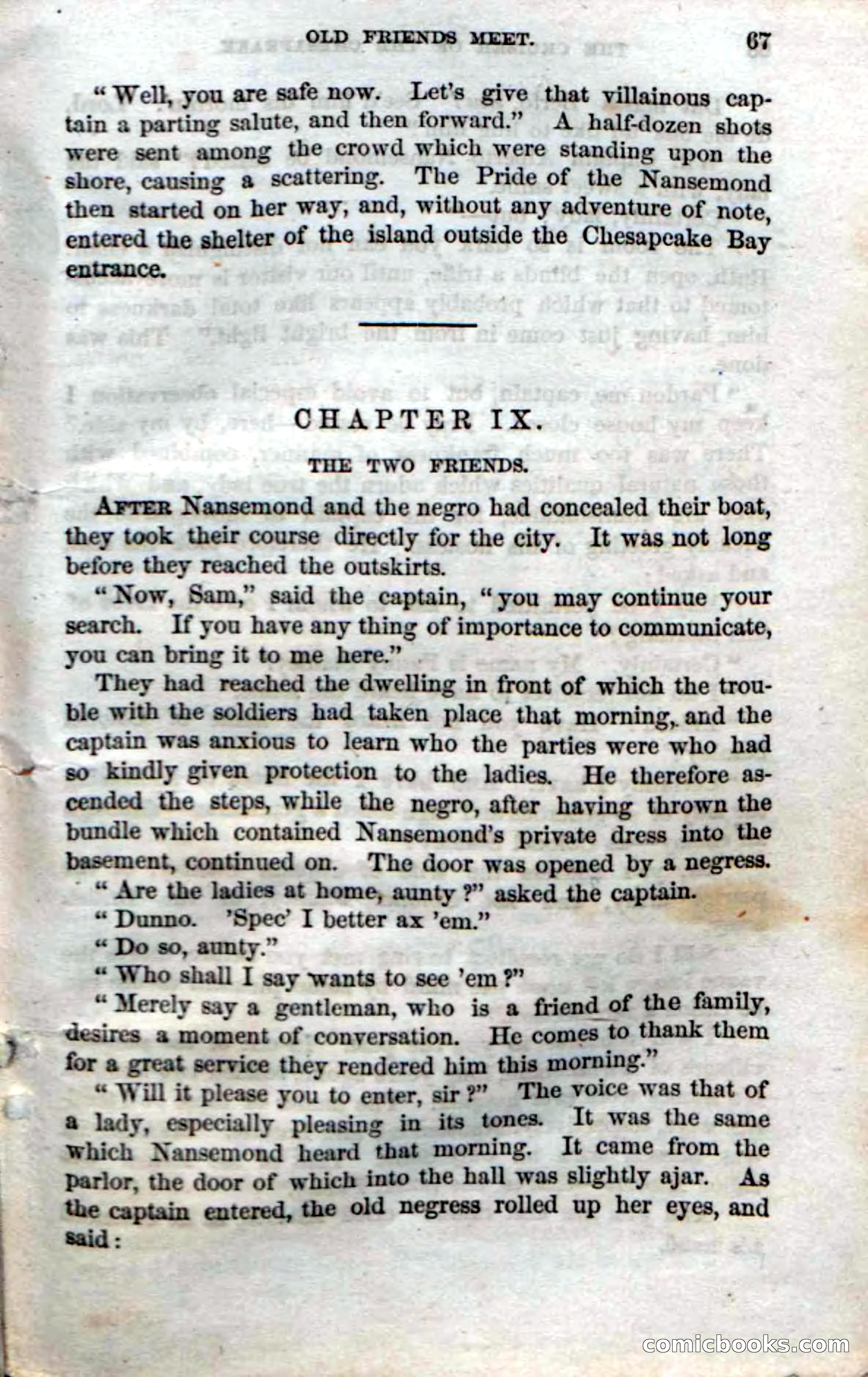 Beadle's Dime Novels No. 74: Cruiser of the Chesapeake — page 65 of 98