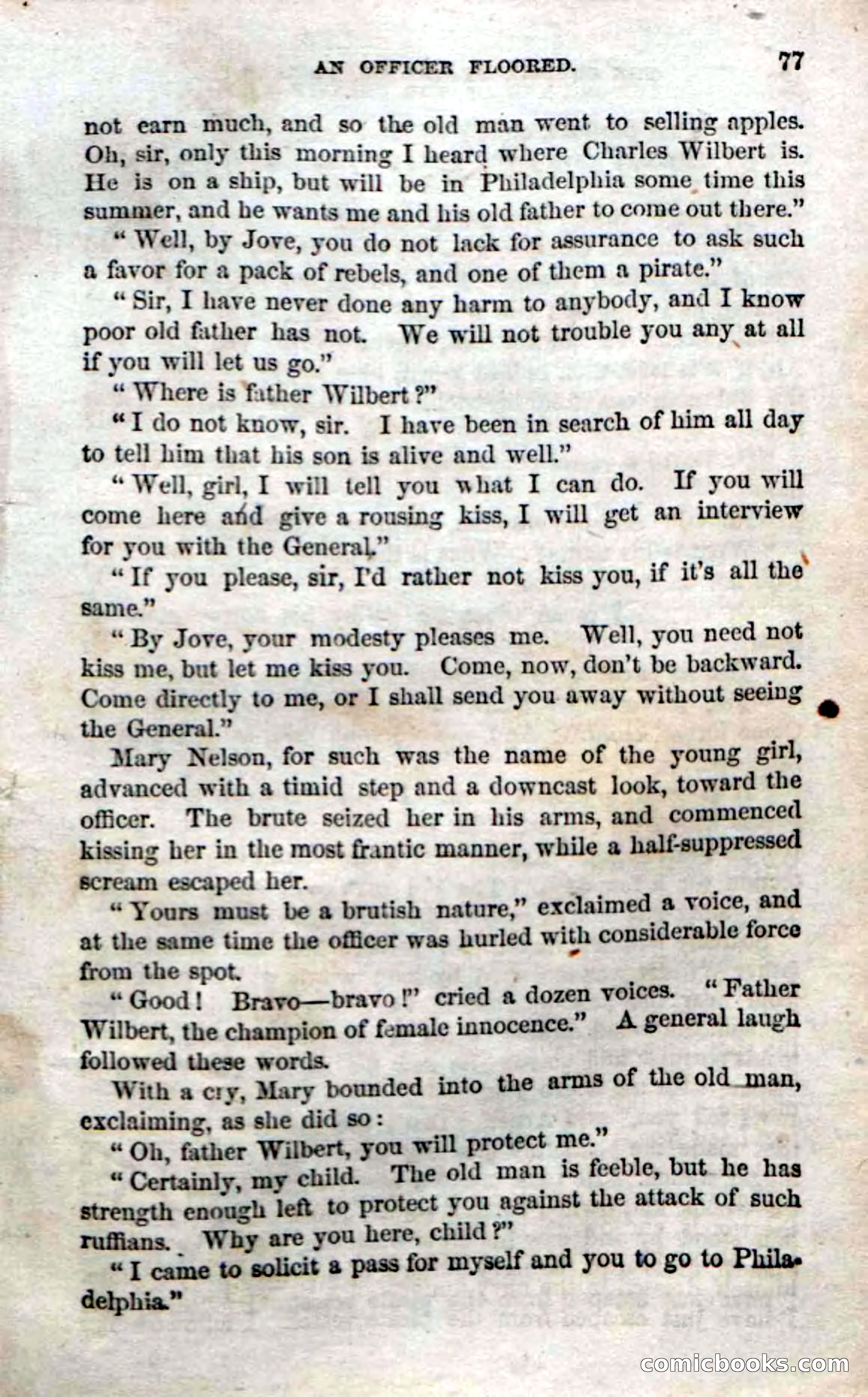 Beadle's Dime Novels No. 74: Cruiser of the Chesapeake — page 75 of 98